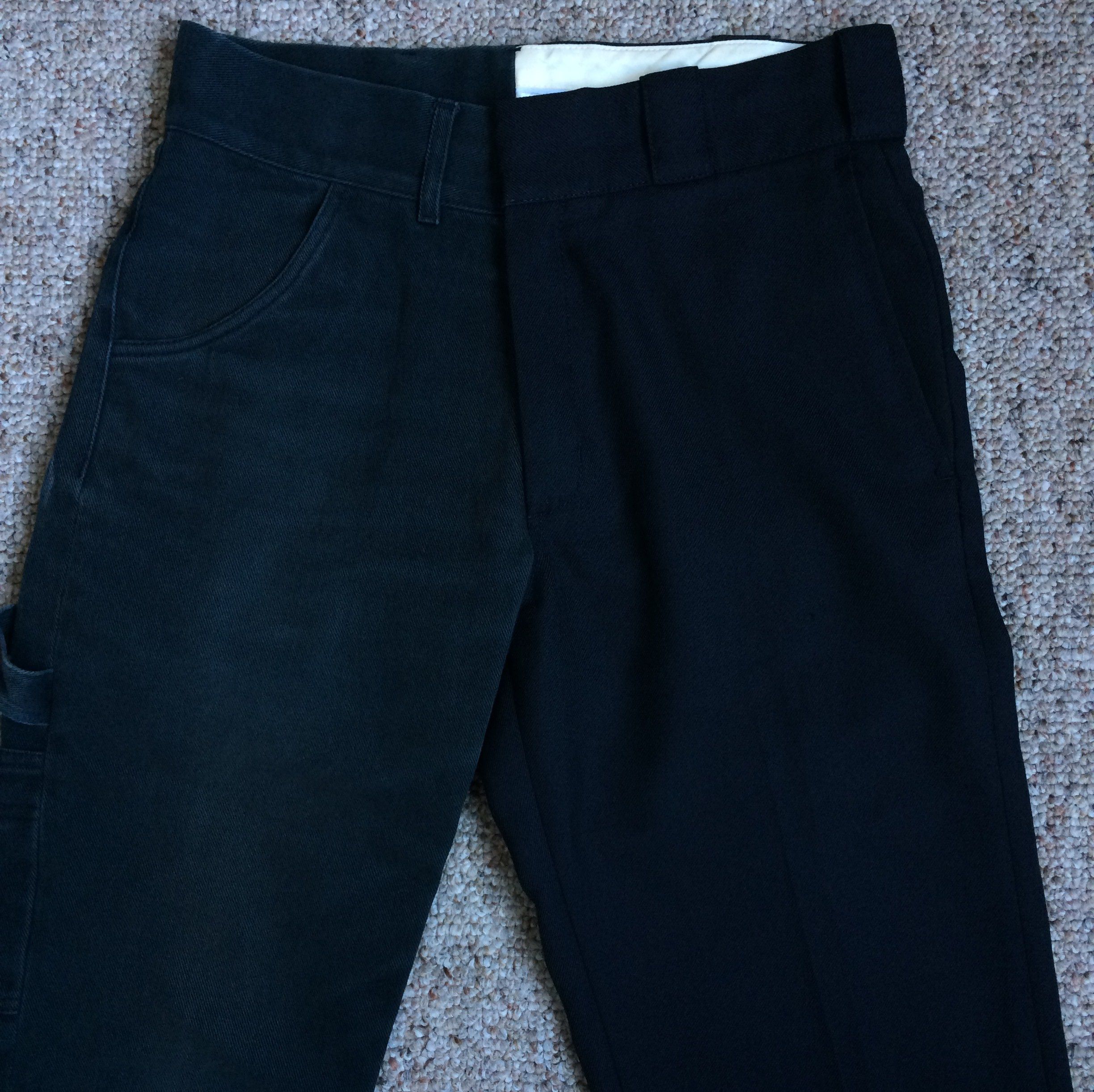 Gosha Rubchinskiy F/W 2018 Gosha Rubchinskiy Bicolor Hybrid Pants Size US 29 - 2 Thumbnail