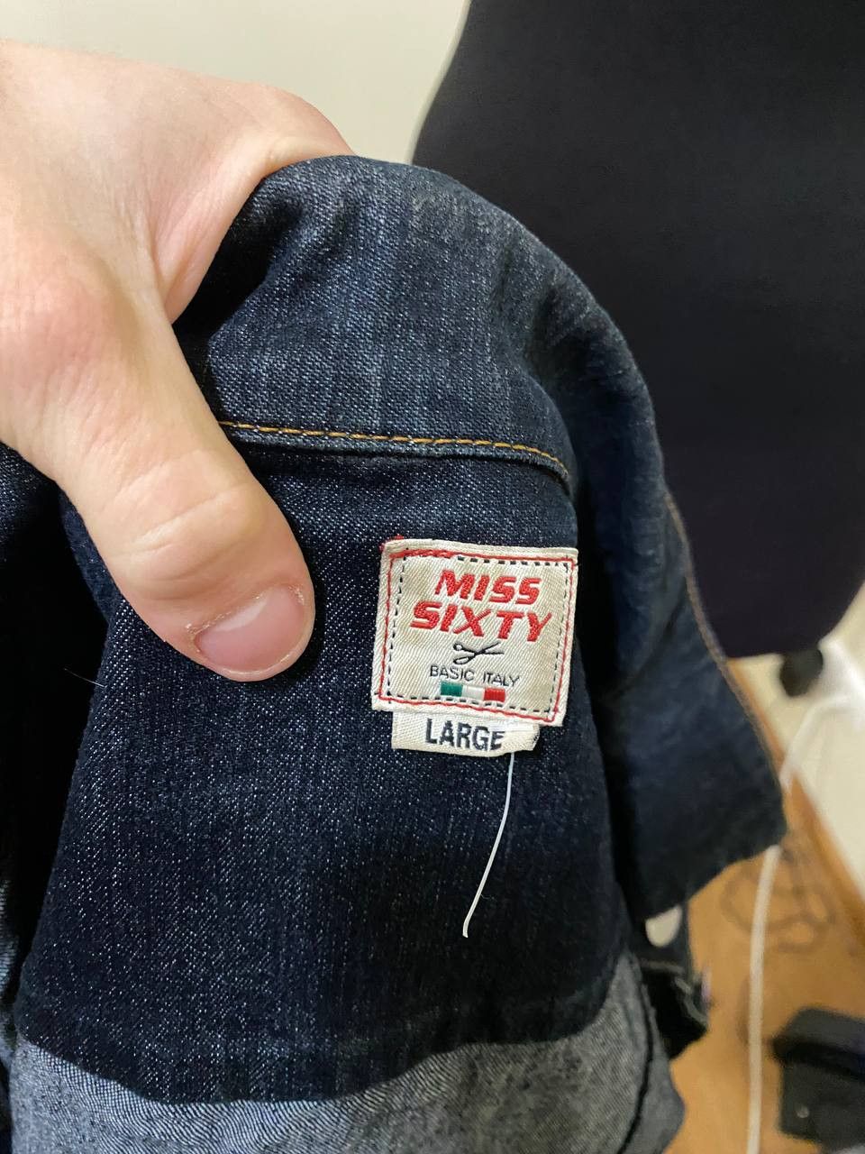 Miss Sixty Miss Sixty Denim Jacket Women`s Size L Size L / US 10 / IT 46 - 8 Thumbnail