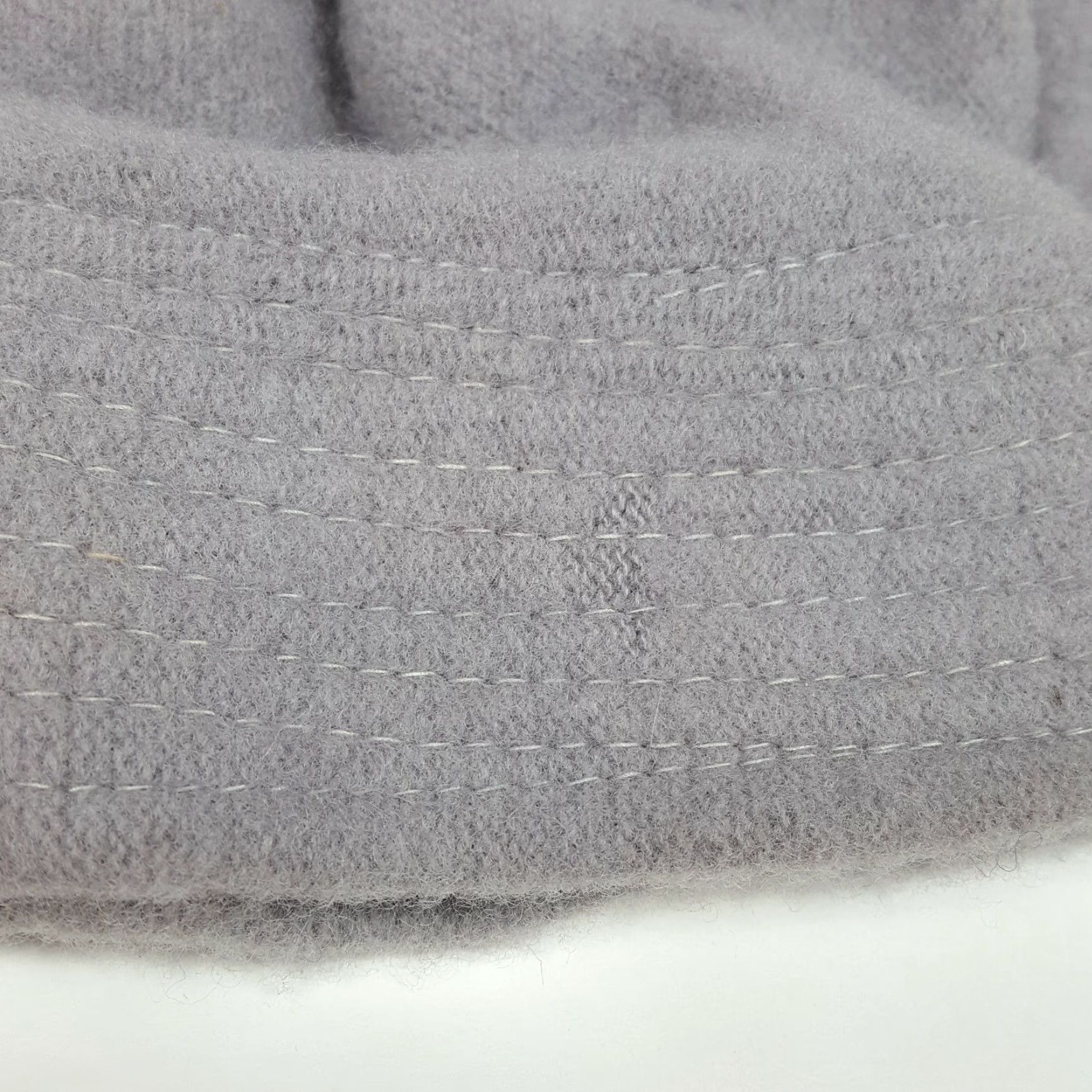 FELT VINTAGE HaT Bucket Hat Women Wool Gray Felt Crusher Winter Cap Size M Size ONE SIZE - 6 Thumbnail
