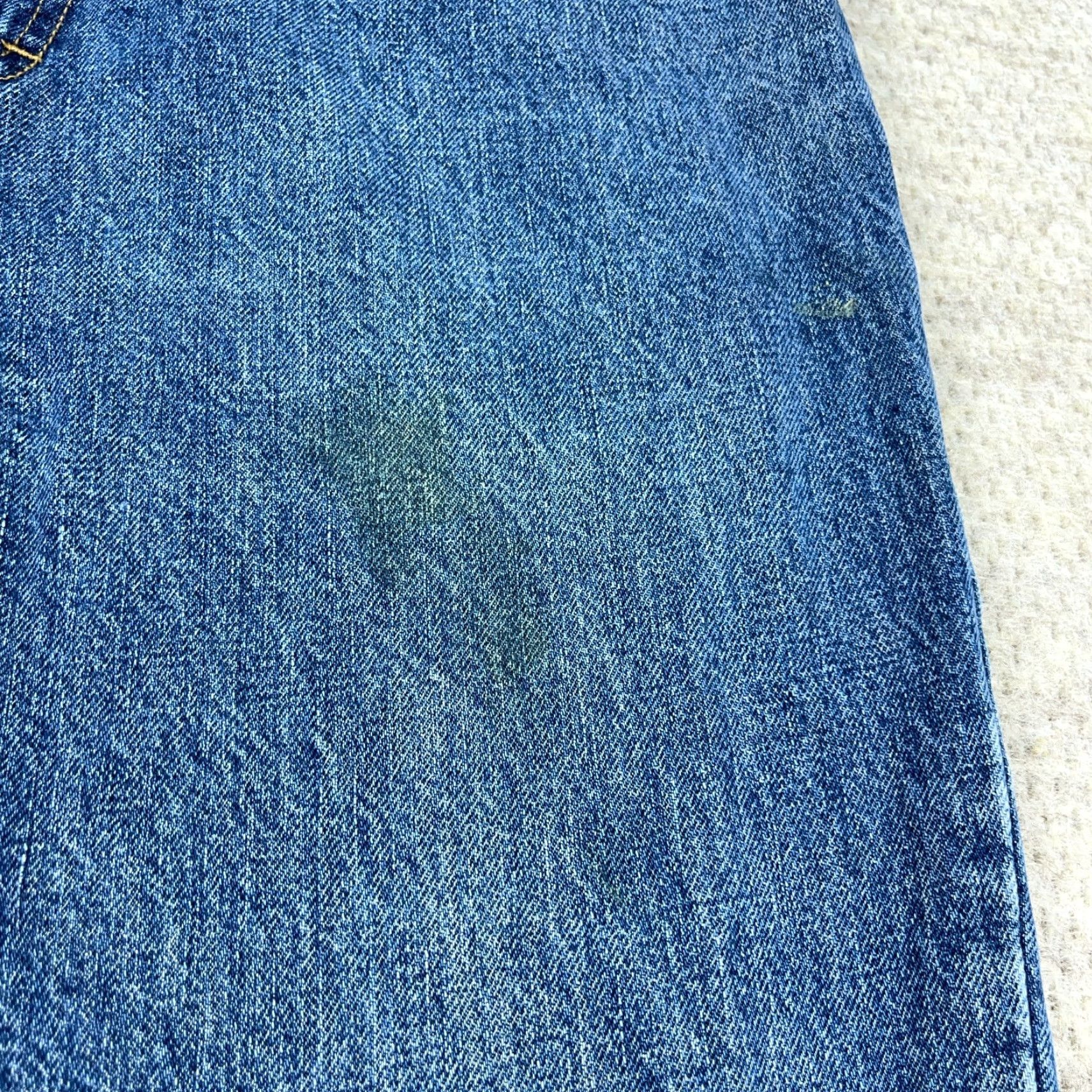 Oakley VINTAGE Oakley Jeans Men 34x30 Denim Straight 90s Grunge Blue Mens Size US 34 / EU 50 - 7 Thumbnail