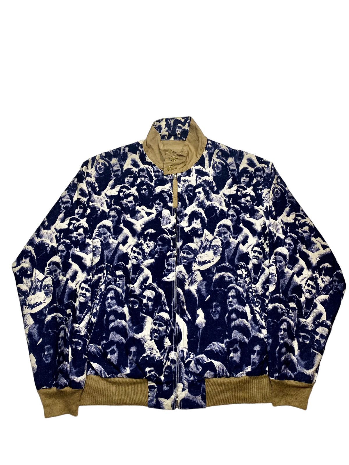 Japanese Brand 90s Woodstock Festival Reversible Jacket By Toyo Enterprise Size US L / EU 52-54 / 3 - 4 Thumbnail