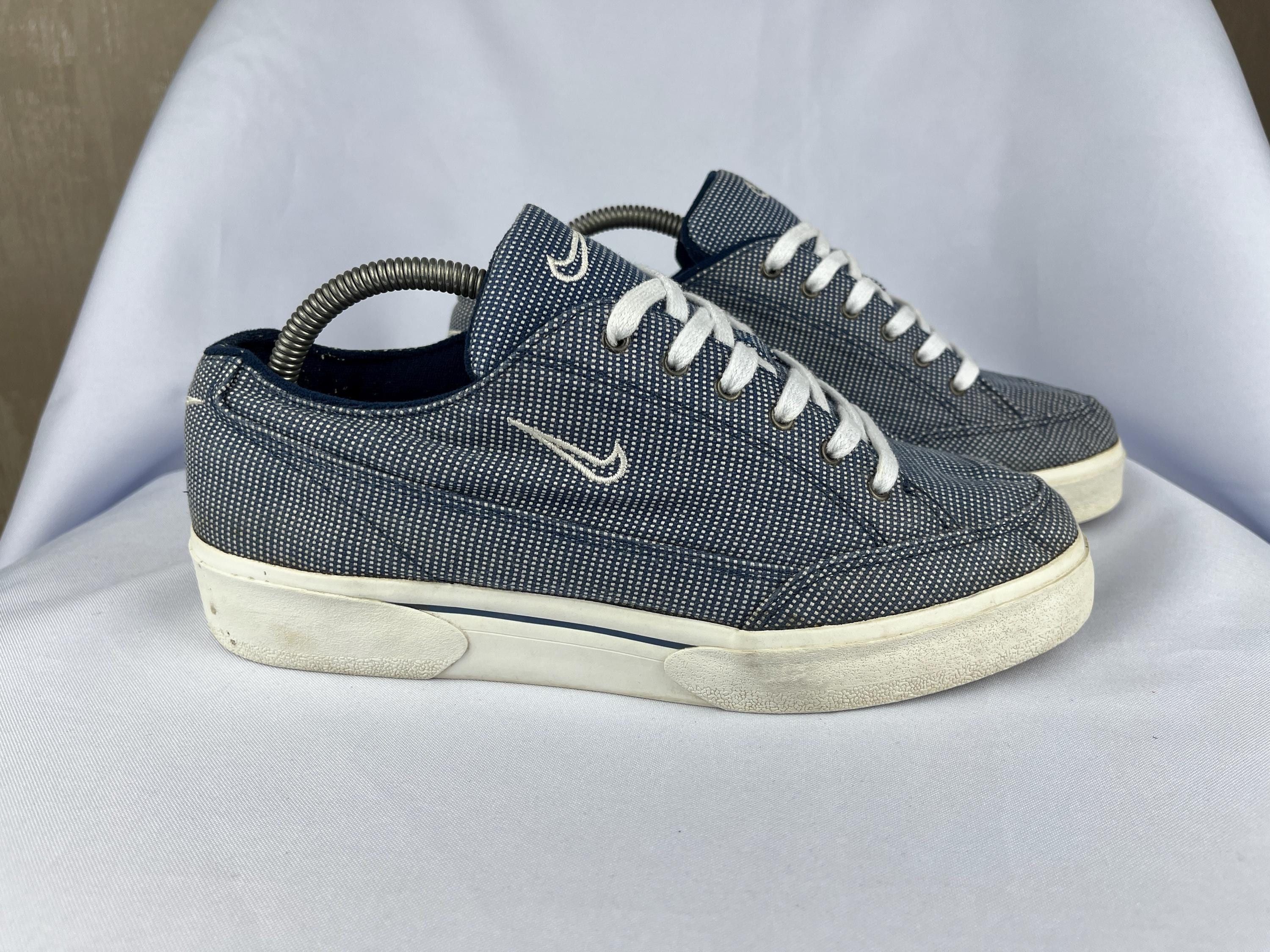 Nike 90's Nike Tennis Court GTS Vintage Canvas Sneakers Womens Size US 9.5 / IT 39.5 - 1 Thumbnail