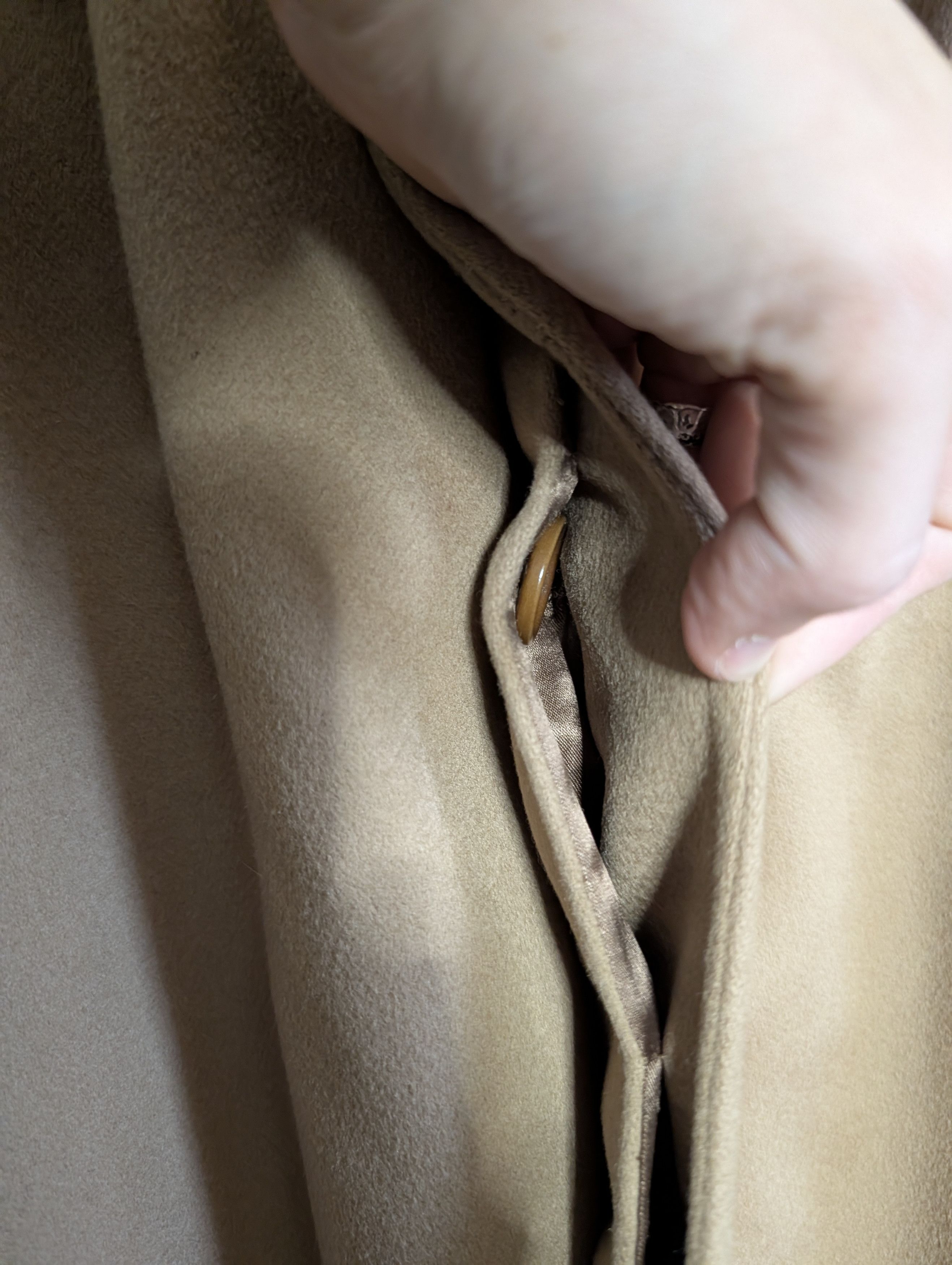 PIACENZA 1833 Piacenza Caesar virgin wool fleece camel overcoat 52R Size US XL / EU 56 / 4 - 7 Thumbnail