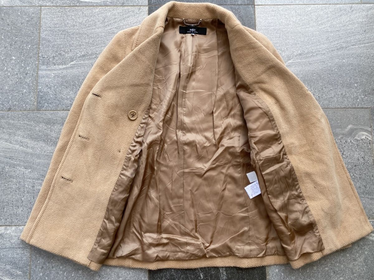 Japanese Brand Ined by Yohji Yamamoto Vintage Wool Coat Jacket Size US S / EU 44-46 / 1 - 10 Thumbnail