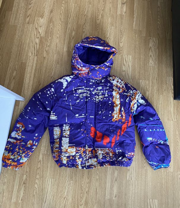 Supreme city lights store jacket