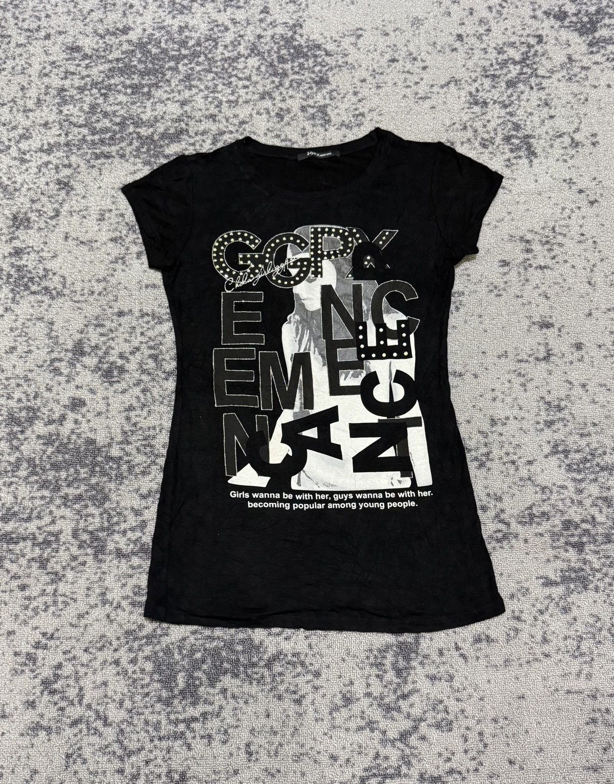 Y2k Ggpx ifsixwasnine gothic tshirt
