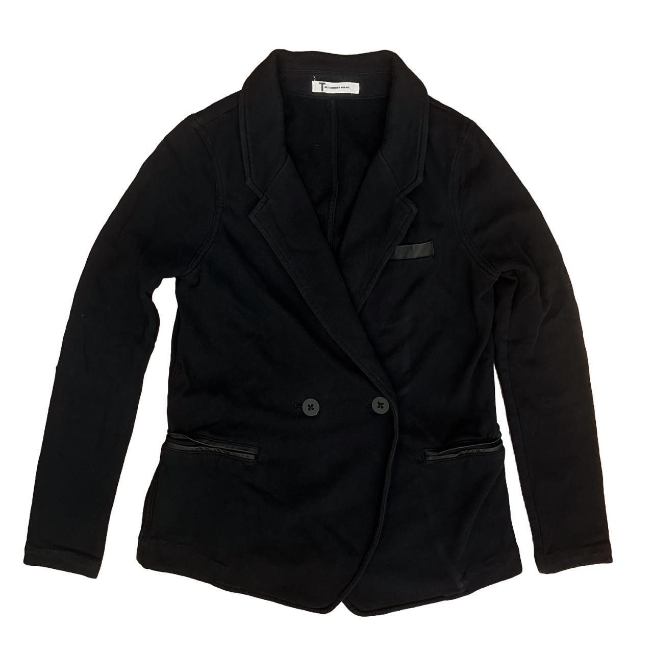 Alexander Wang Alexander Wang Double-breasted Sweat Blazer Size S / US 4 / IT 40 - 1 Thumbnail
