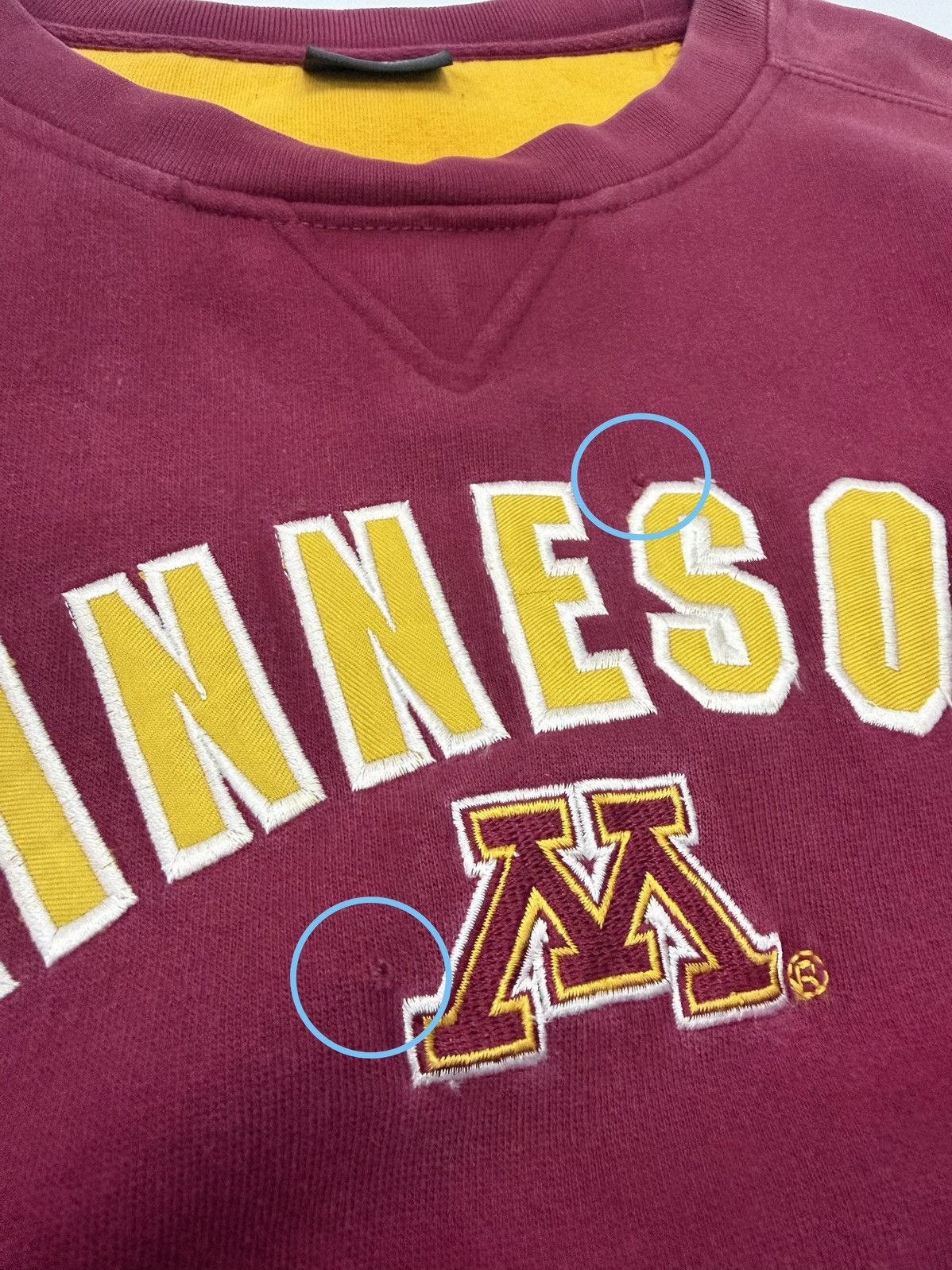 Pro Edge 🔥 Vintage Y2K University of Minnesota - XL Size US XL / EU 56 / 4 - 6 Thumbnail