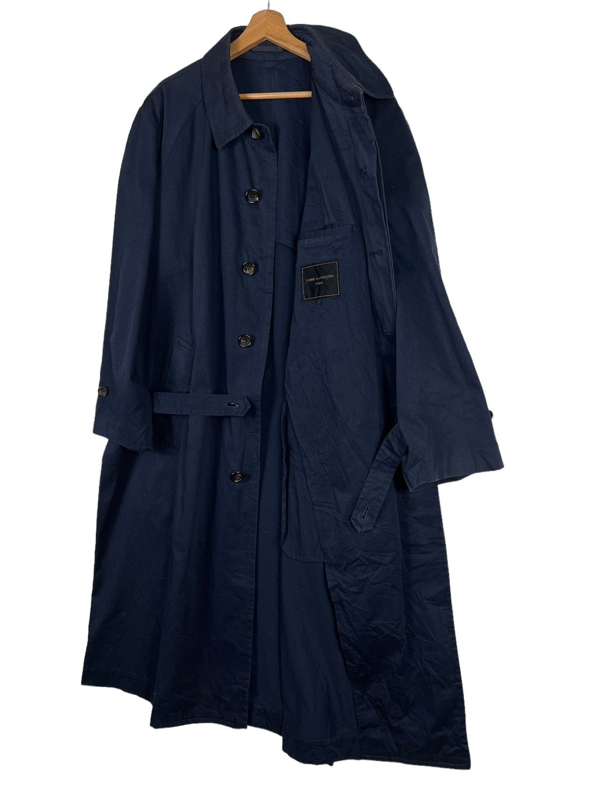 Comme des Garcons 🔥 AD 1989 COMME DES GARCONS LONG COAT REI KAWAKUBO DESIGN Size US M / EU 48-50 / 2 - 9 Thumbnail