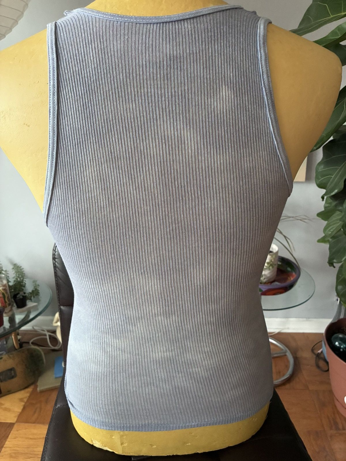 SKIMS Rib cotton tank top Size S / US 4 / IT 40 - 2 Thumbnail