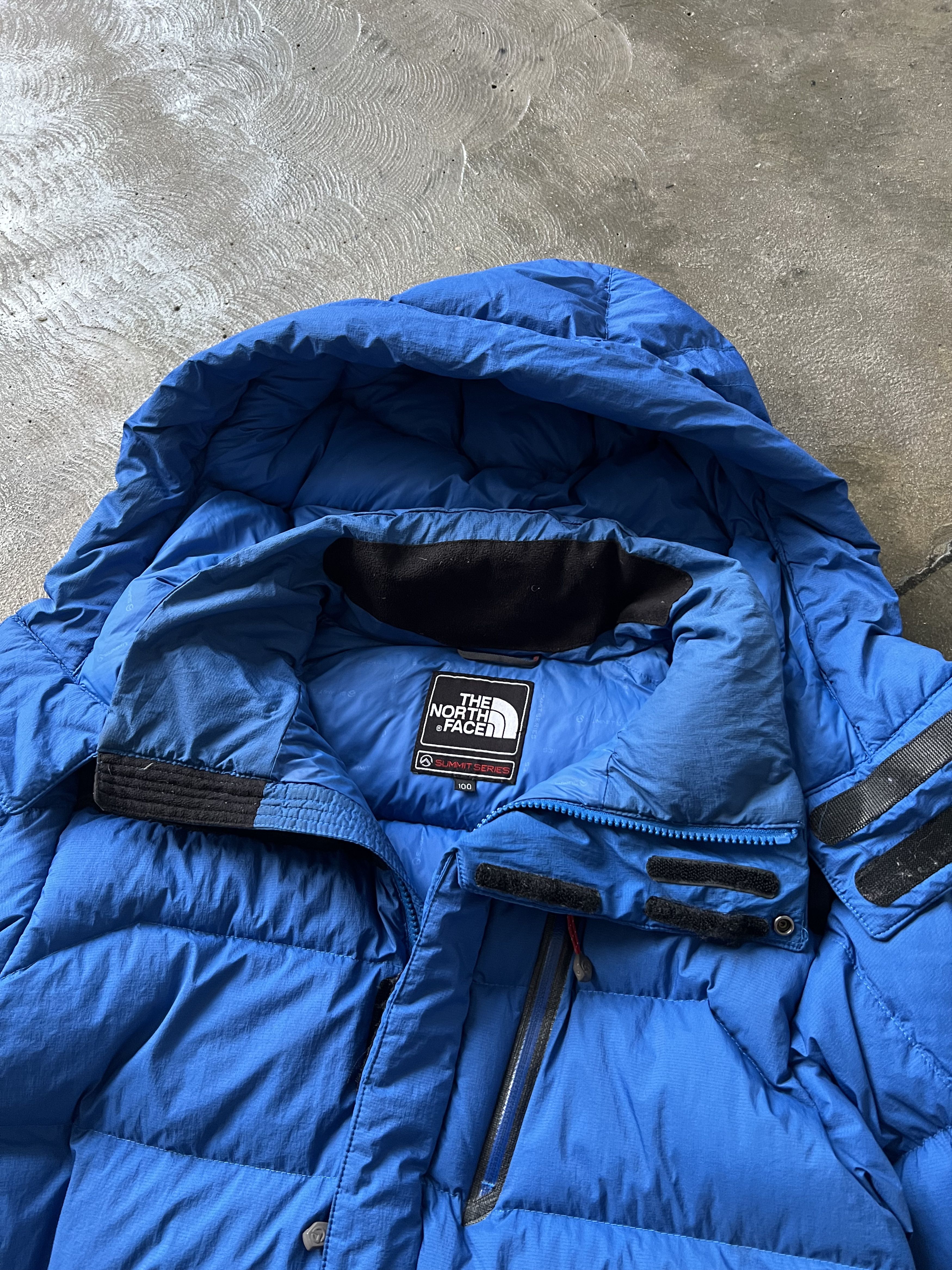 The North Face The North Face Baltoro 800 Summit Series Puffer Blue Vintage Size US L / EU 52-54 / 3 - 3 Thumbnail