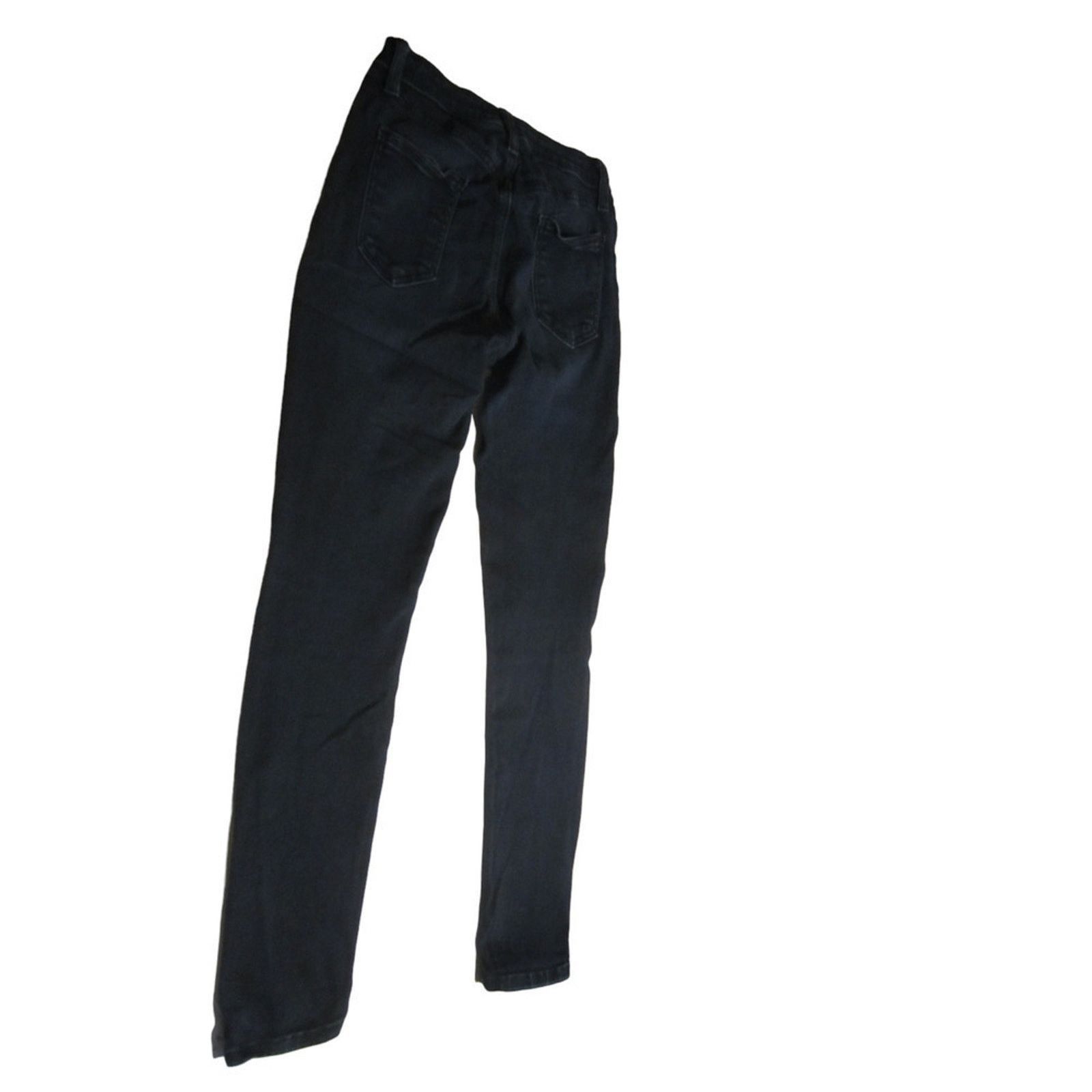 Other Minimalist Stretch Black Skinny Jeans JUST BLACK DENIM Size 26" / US 2 / IT 38 - 8 Thumbnail