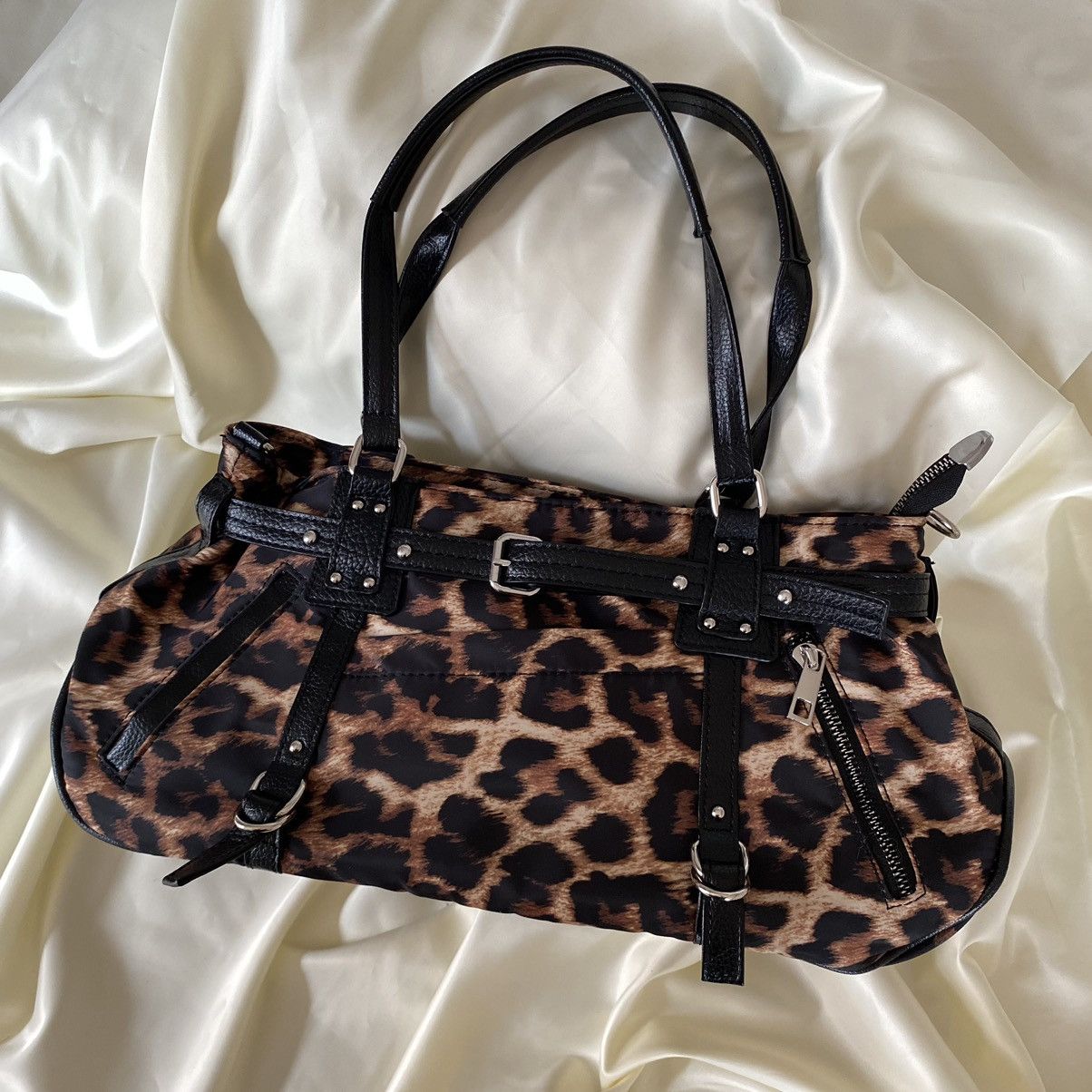 Vintage Vintage leopard shoulder bag Size ONE SIZE - 2 Thumbnail