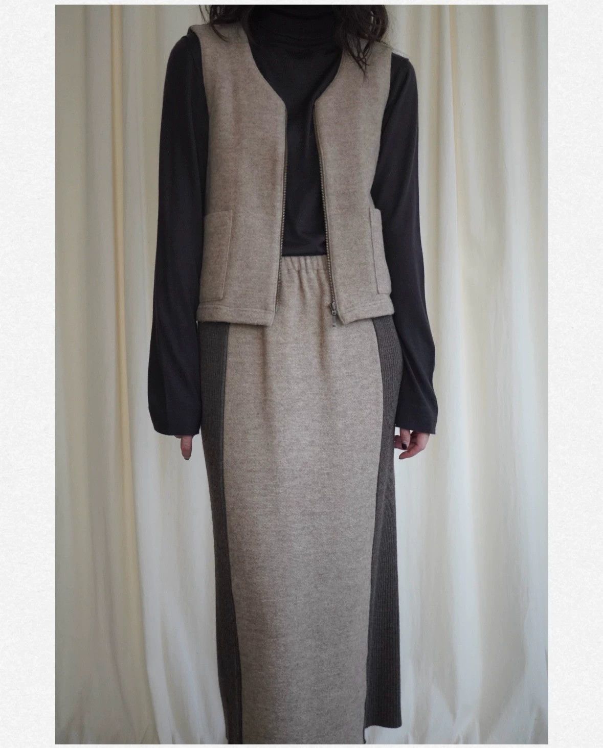 Issey Miyake Issey Miyake 1996 Plantation Colorblock Knit Vest Set M Size M / US 6-8 / IT 42-44 - 1 Thumbnail