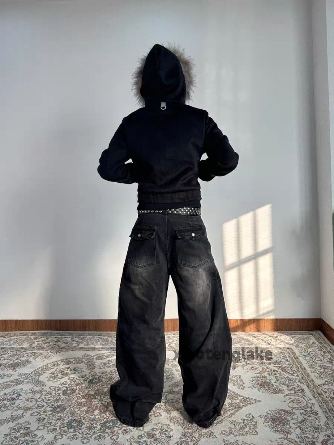 Jean ltx vintage loose baggy skate hiphop cargo jeans Size US 34 / EU 50 - 1 Thumbnail