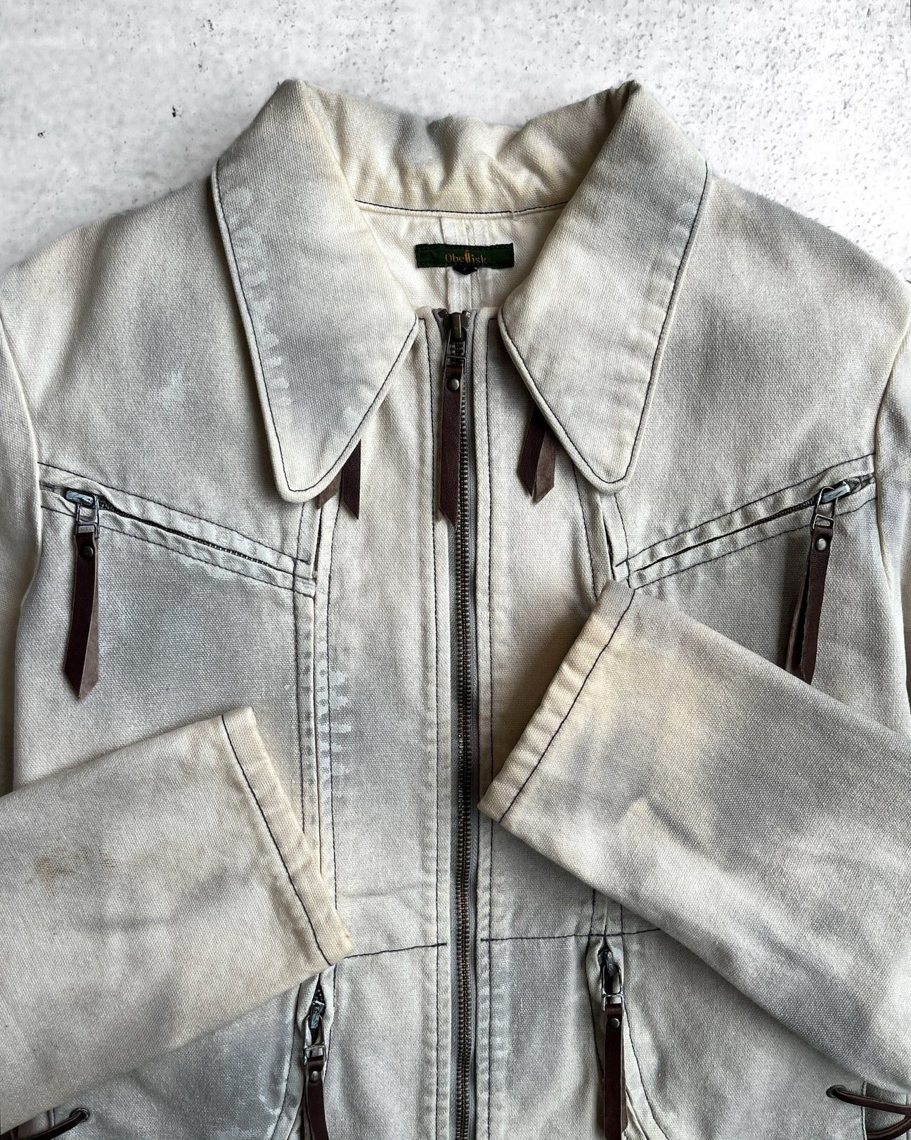 Obelisk Obelisk 00s Lace-Up Backpack Cowboy Jacket Size US S / EU 44-46 / 1 - 4 Thumbnail