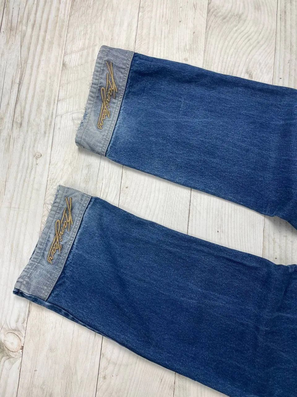 Karl Kani Vintage Karl Kani Denim Baggy Jeans Rap Big Logo 90s Size US 32 / EU 48 - 16 Thumbnail