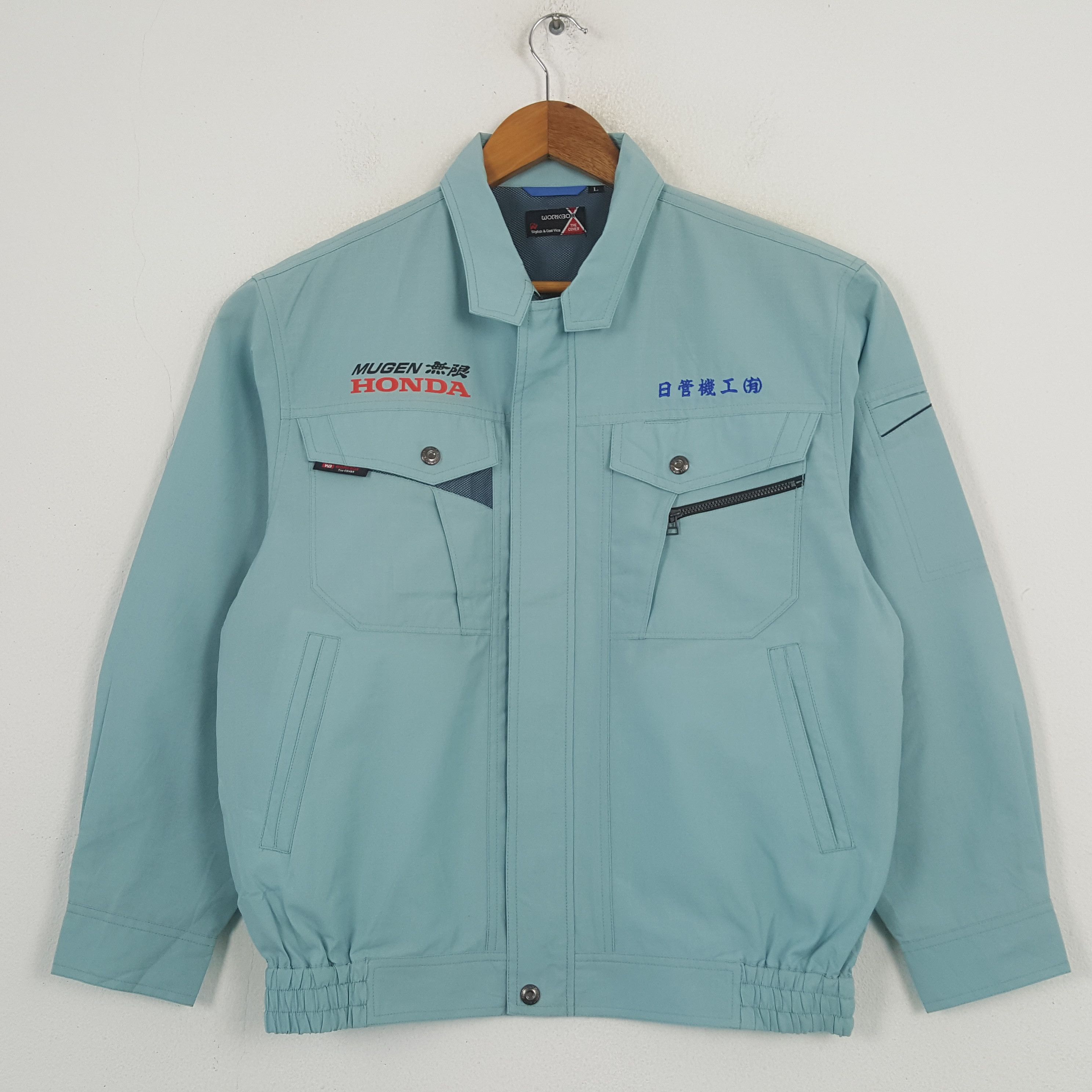 Japanese Brand × Vintage Vintage MUGEN HONDA Japan Racing Team Custom Jacket C291N10 Size US M / EU 48-50 / 2 - 3 Thumbnail