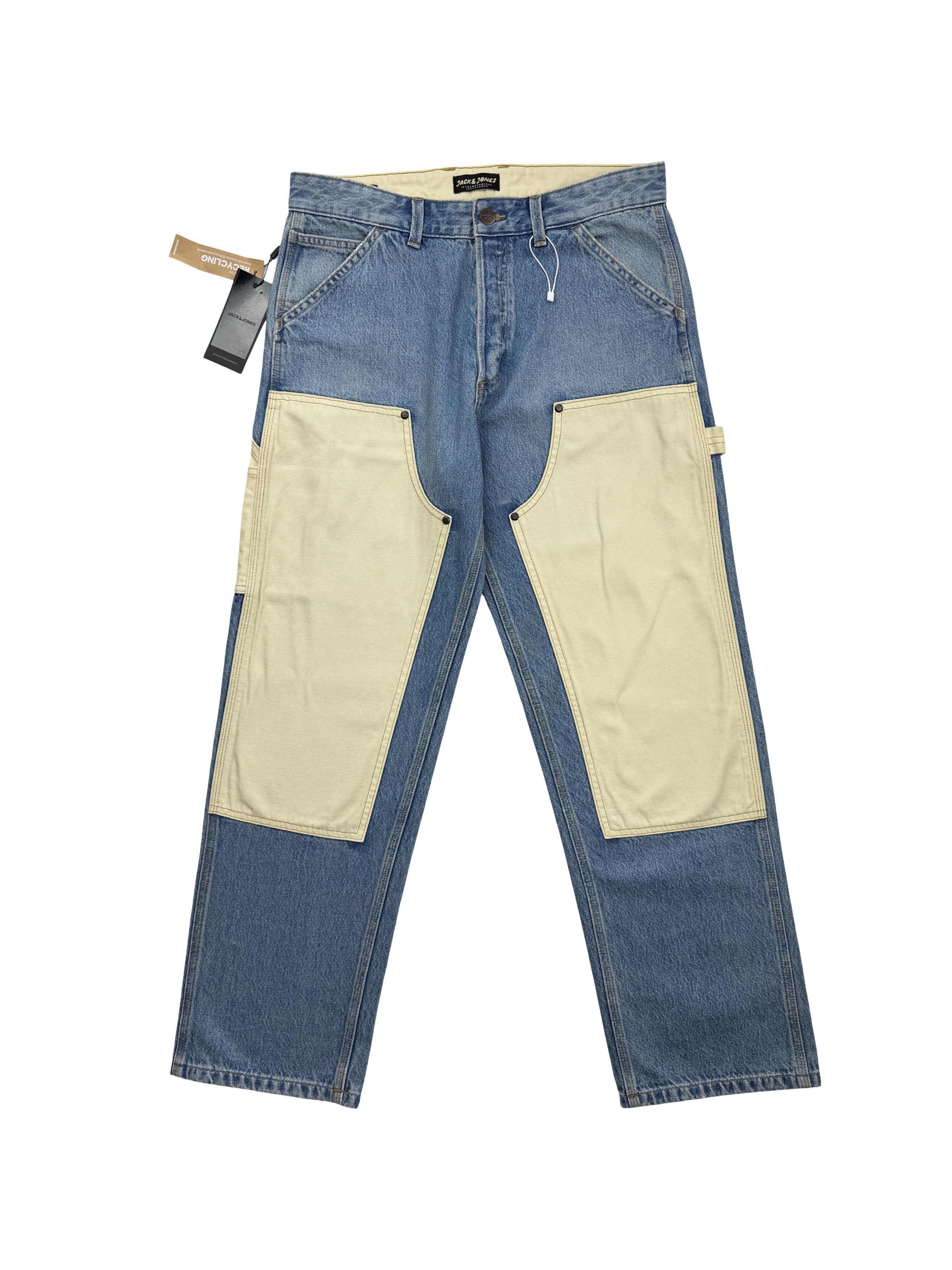 Jack & Jones Jack Jones Loose Fit Workwear Style Jeans Loose Eddie Size US 32 / EU 48 - 1 Thumbnail