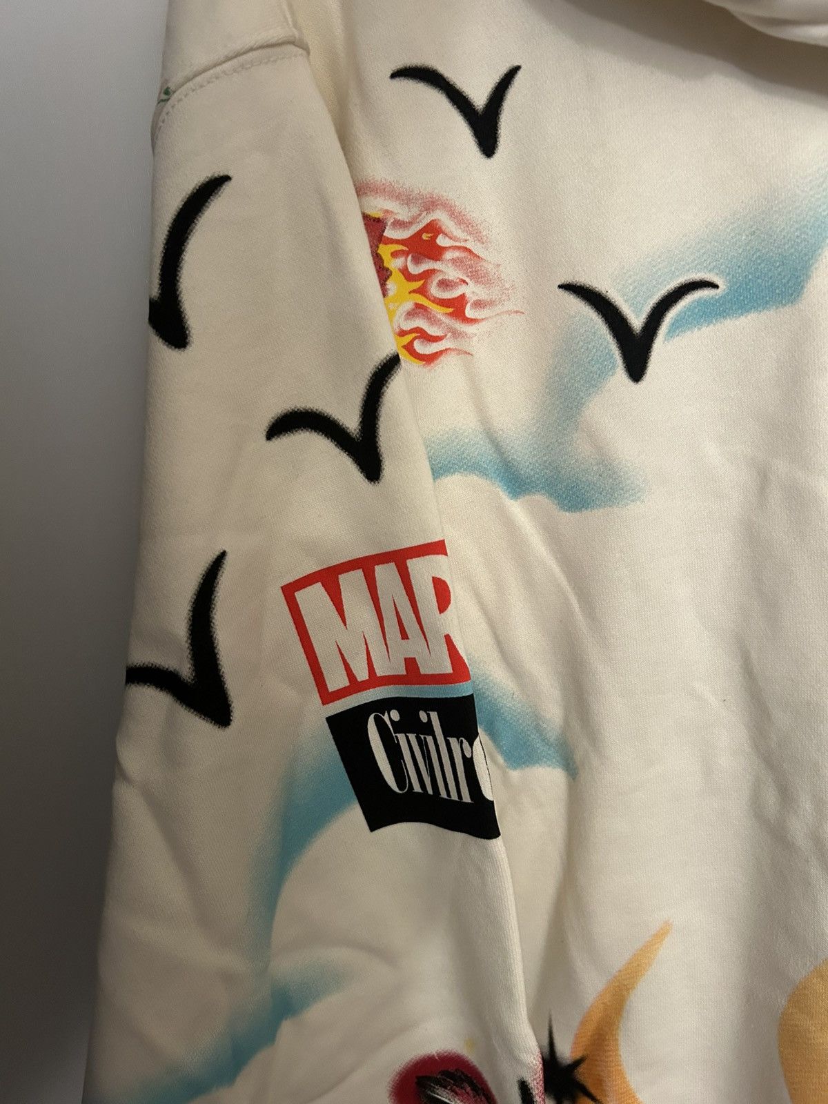 Civil Regime × Marvel Comics NWT Medium Sized Civil Regime Deadpool Airbrush Hoodie Size US M / EU 48-50 / 2 - 5 Thumbnail