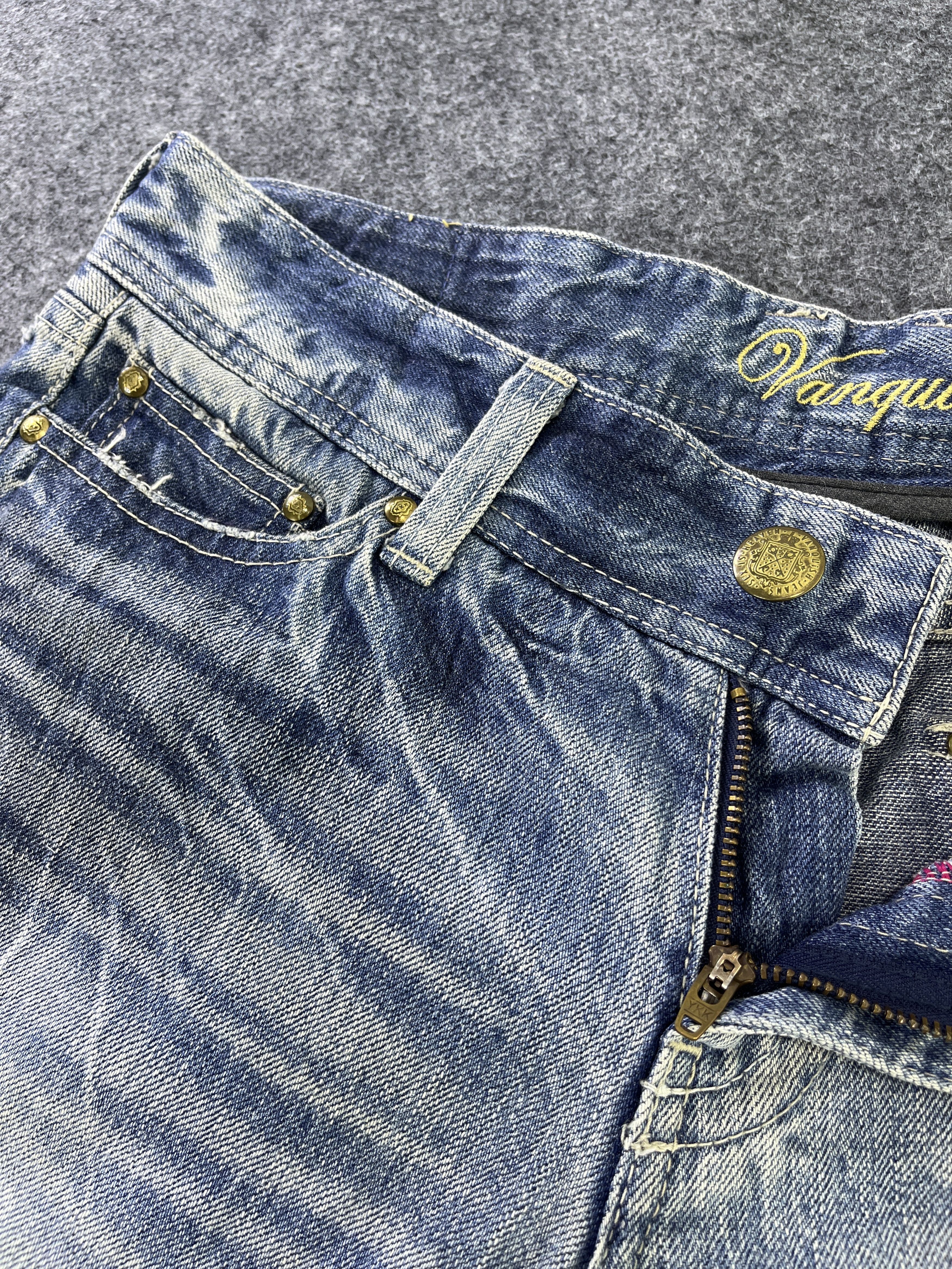 Vanquish Vanquish Paint Splashes Jeans Flare Denim - J939 Size 32" / US 10 / IT 46 - 6 Thumbnail