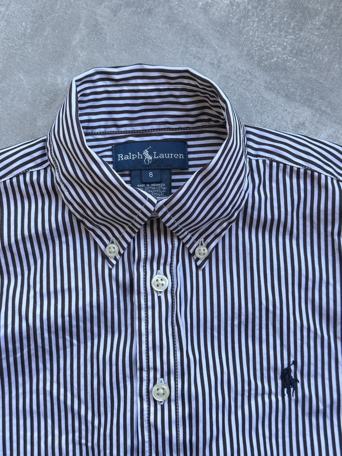 Polo Ralph Lauren Ralph Lauren Women's Shirt Striped Button Down Size 8 Size XS / US 0-2 / IT 36-38 - 2 Thumbnail