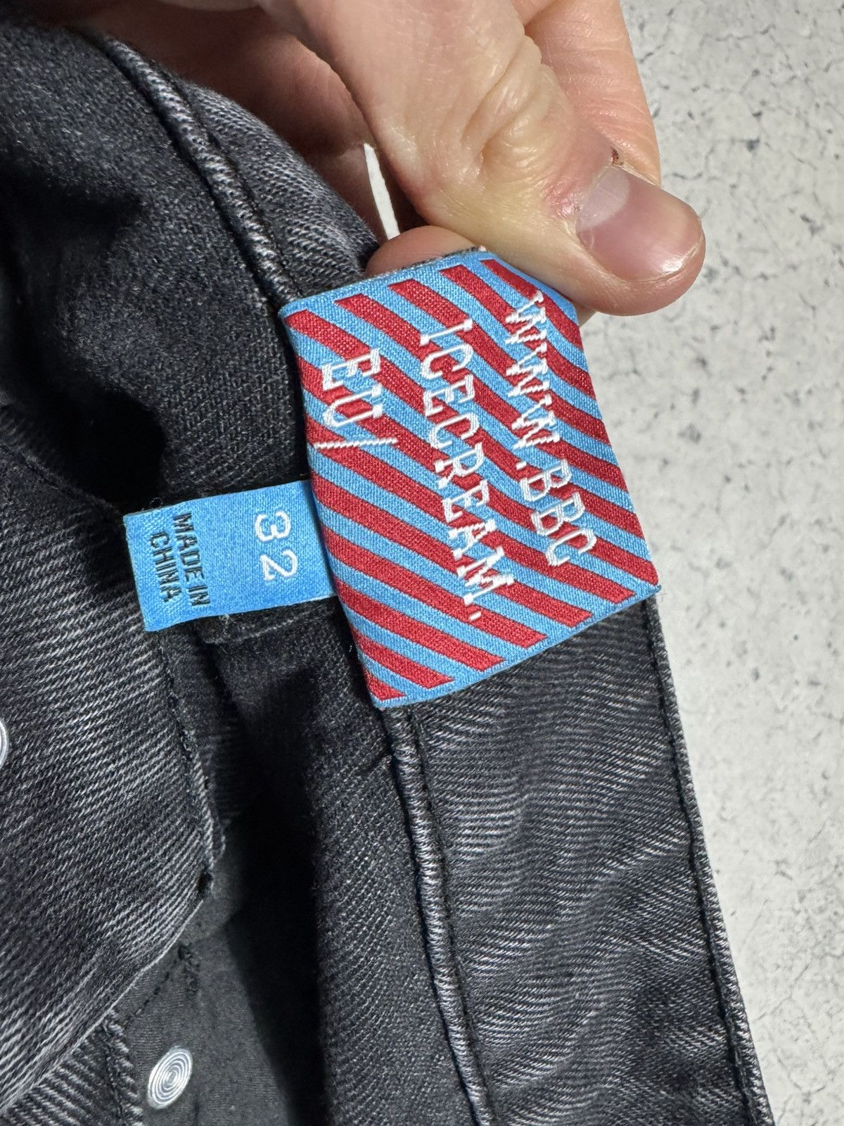 Icecream Icecream Billionaire Boys Club Big Logo Baggy Denim Jeans Size US 32 / EU 48 - 7 Thumbnail