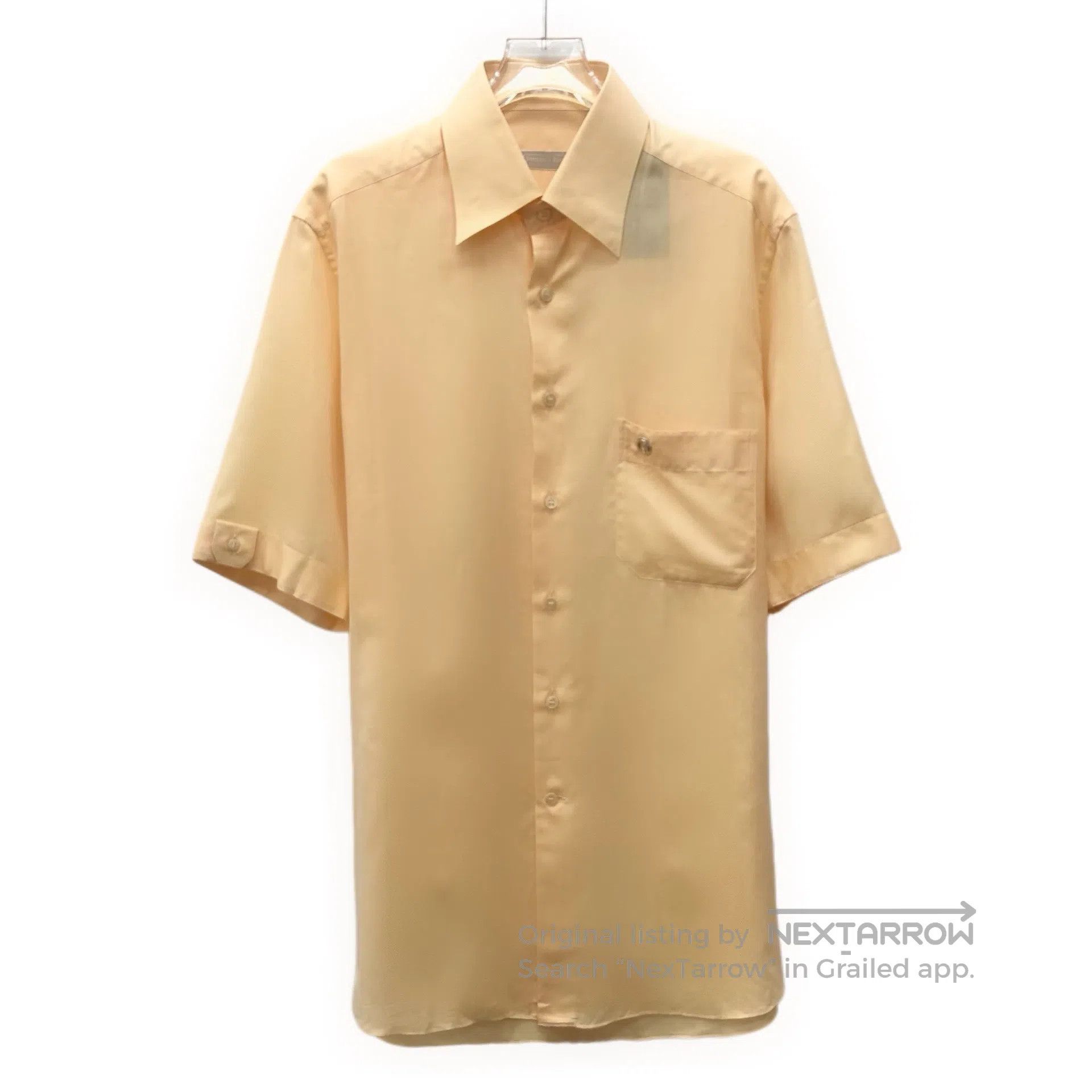 Stefano Ricci Stefano Ricci Yellow Cotton Collar Single-Breasted Short-S Size S / US 4 / IT 40 - 1 Thumbnail