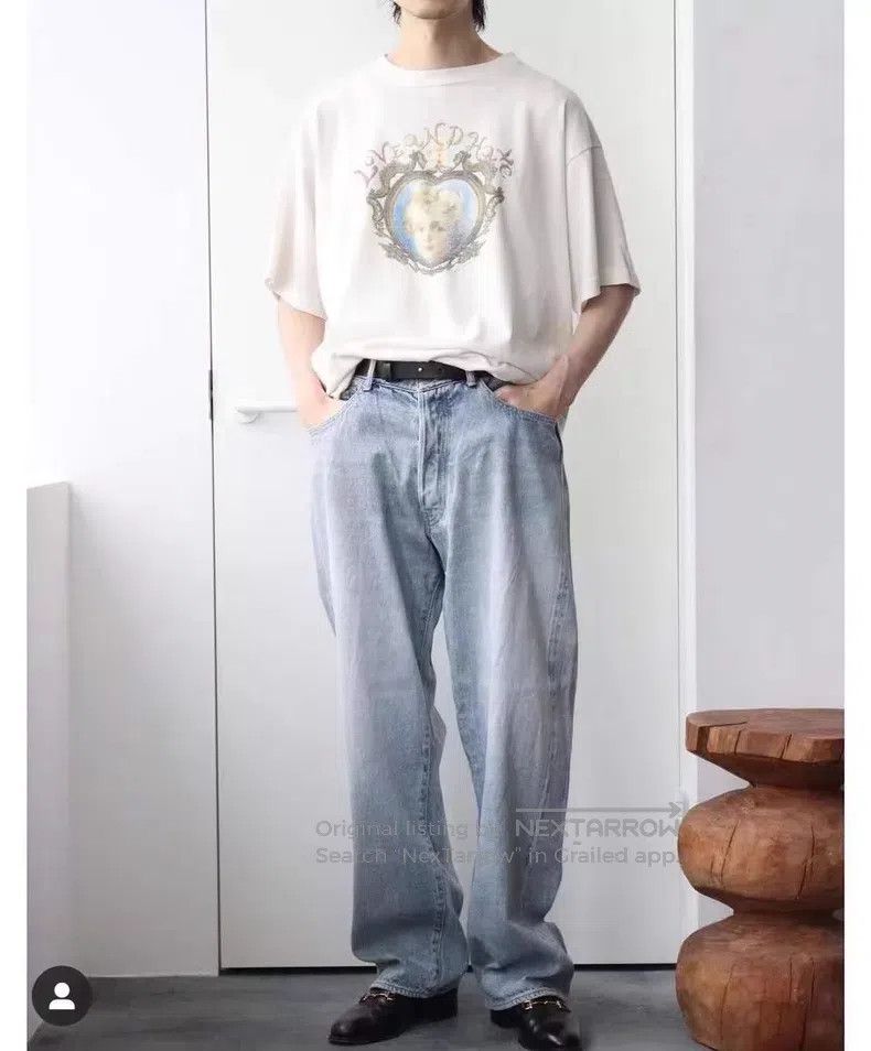 Saint Michael Saint Michael Little angel print short sleeves old white Size US M / EU 48-50 / 2 - 5 Thumbnail