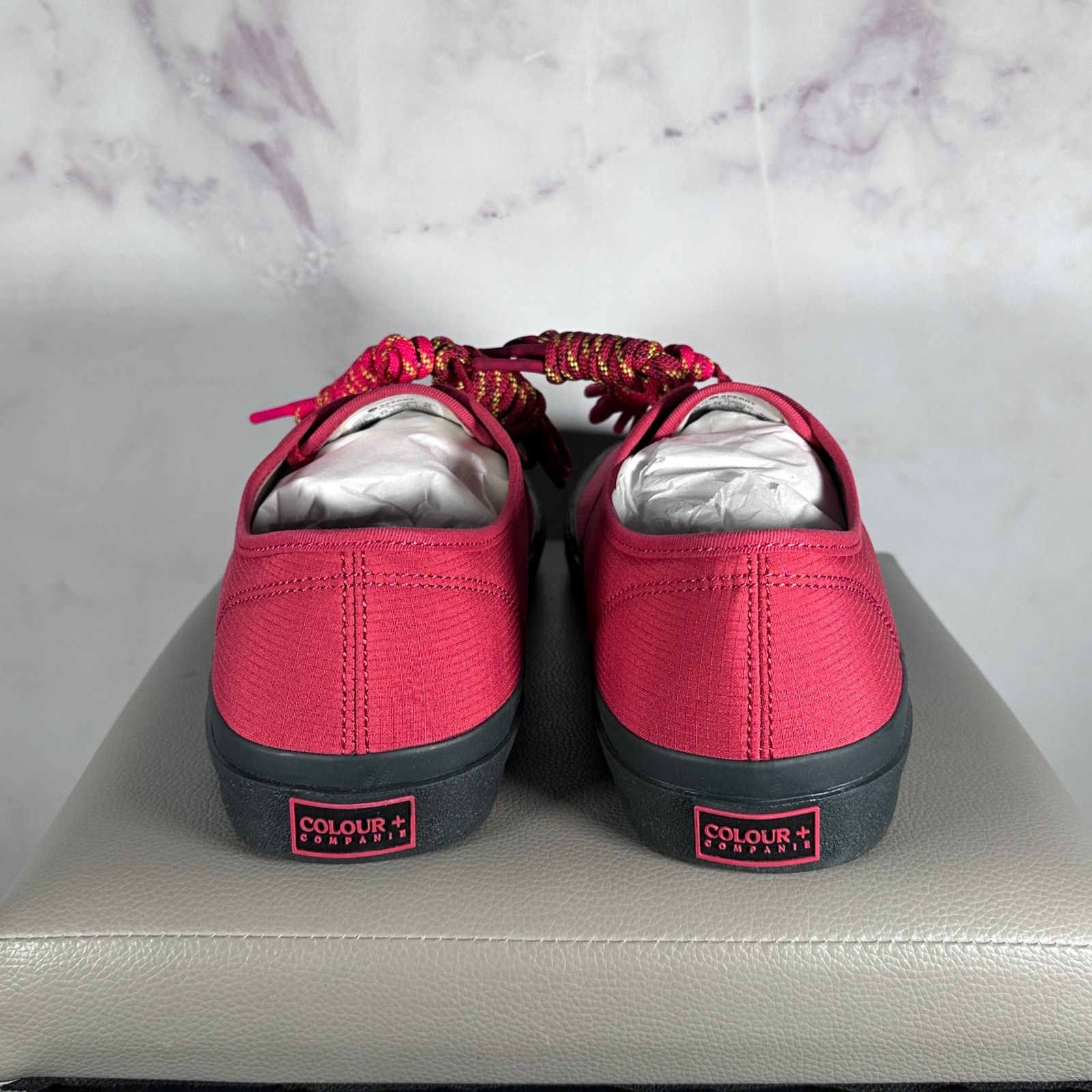 Sperry Colour Plus Co. Red CVO Sneaker Size US 12 / EU 45 - 3 Thumbnail