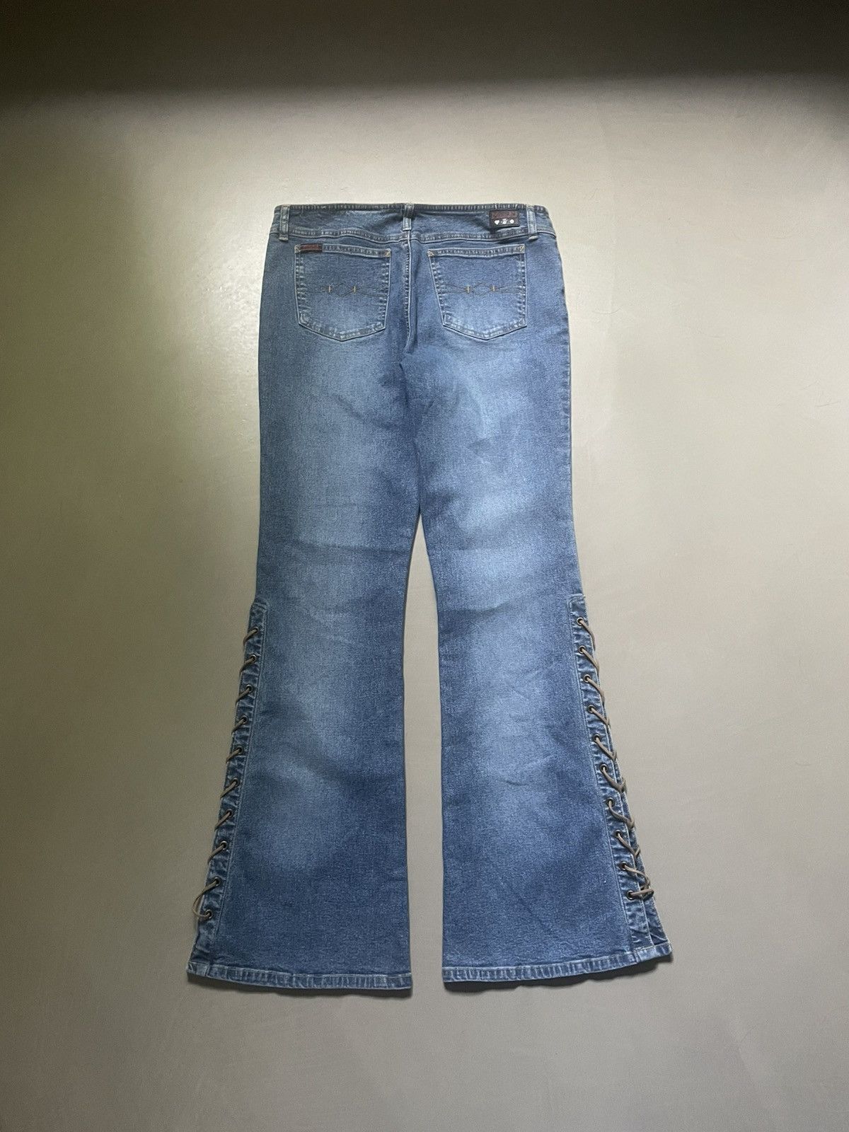 Other Womens Mudd Flare lace up jeans Size 30" / US 8 / IT 44 - 1 Thumbnail