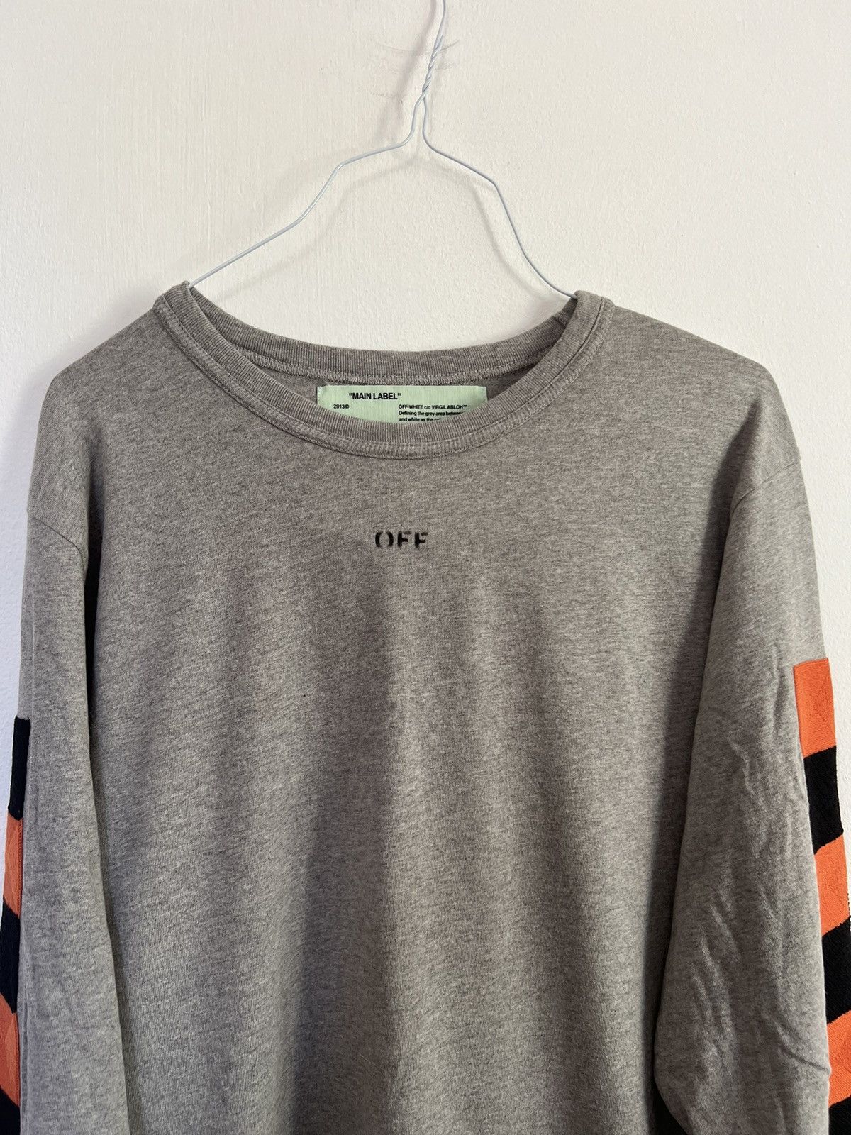 Off-White Off white Seeing things Long Sleeve TEE Size US M / EU 48-50 / 2 - 4 Thumbnail