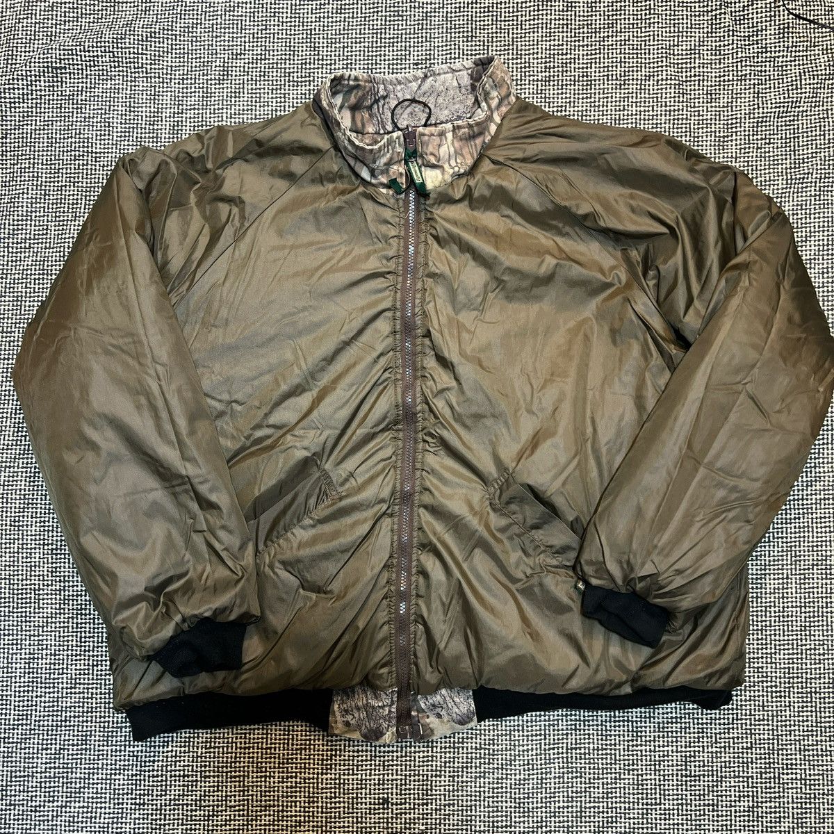 Vintage Remington Reversible Camo/ Olive Green Full Zip Jacket Size US L / EU 52-54 / 3 - 3 Thumbnail