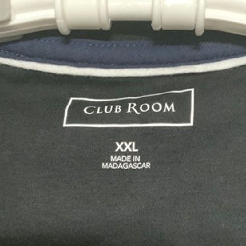 Club Room Club Room Black Polo Shirts with Collar Men's Size XXL USED Size US XXL / EU 58 / 5 - 3 Thumbnail