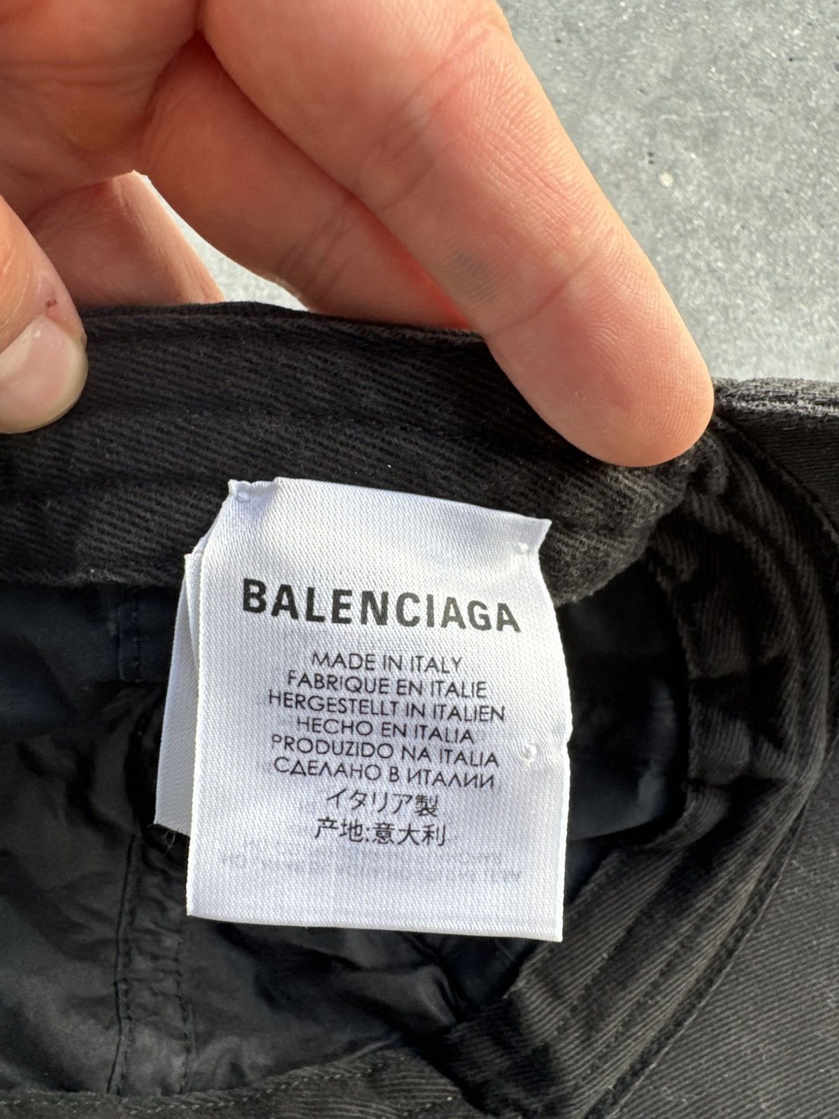 Balenciaga Balenciaga SS18 logo Hat distressed Archive Designer grail Size ONE SIZE - 4 Thumbnail