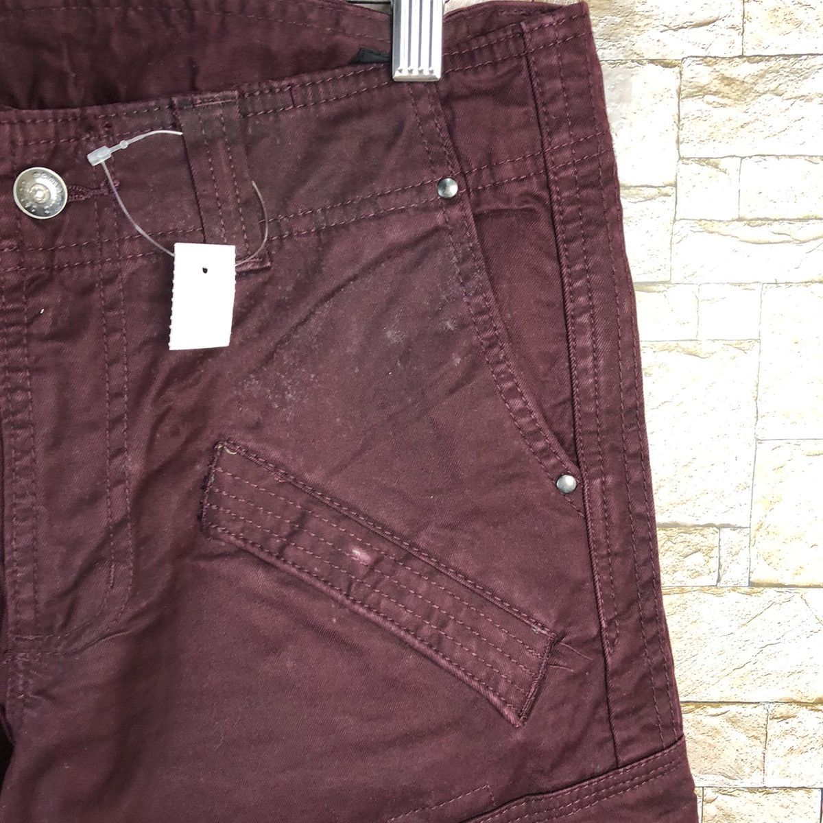 semanticdesign Semantic Design Dark Purple Cargo Multipocket Pants #A119 Size US 30 / EU 46 - 9 Thumbnail