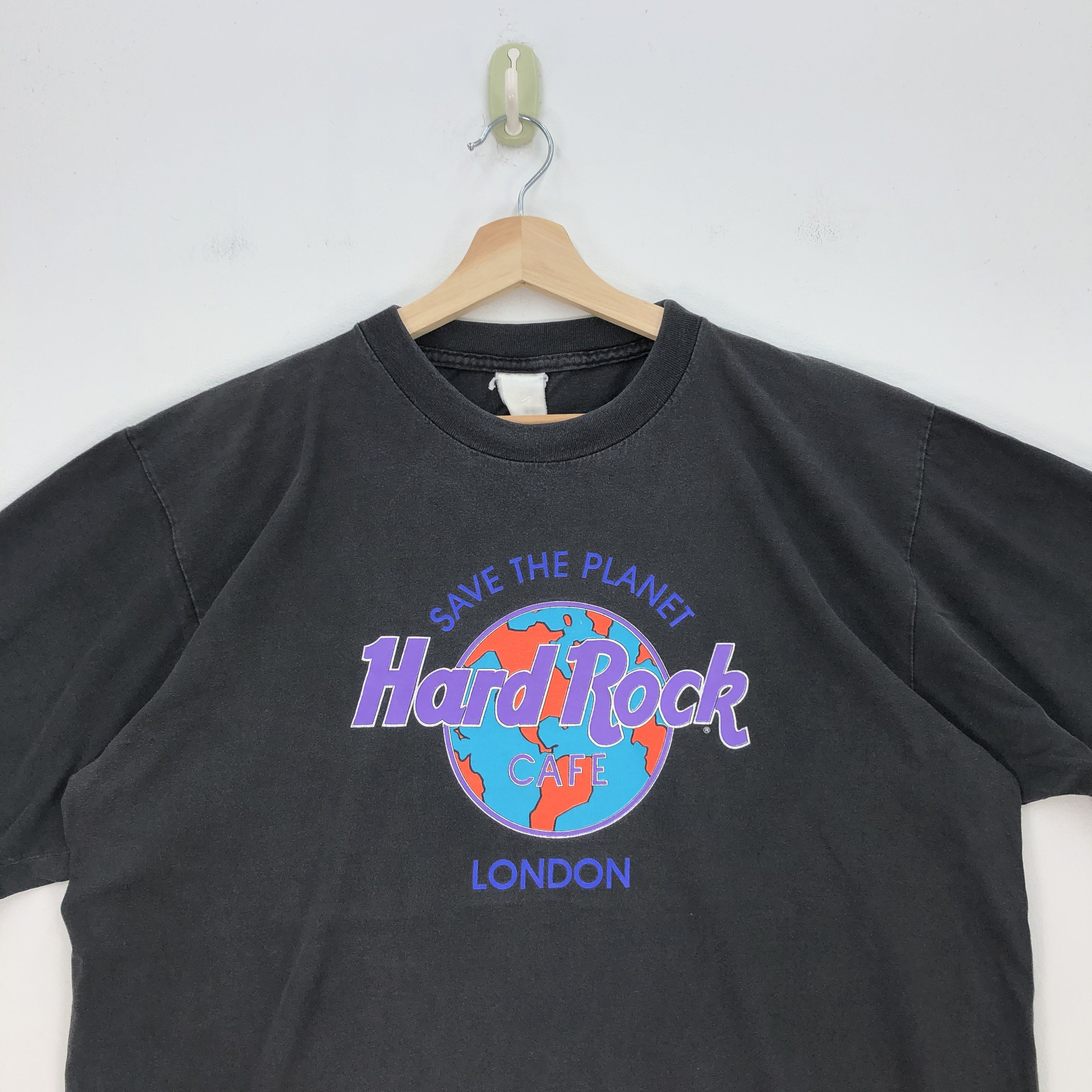Hard Rock Cafe Vintage 90s Hard Rock Cafe T Shirt HRC London Crewneck Tees Size US L / EU 52-54 / 3 - 2 Thumbnail
