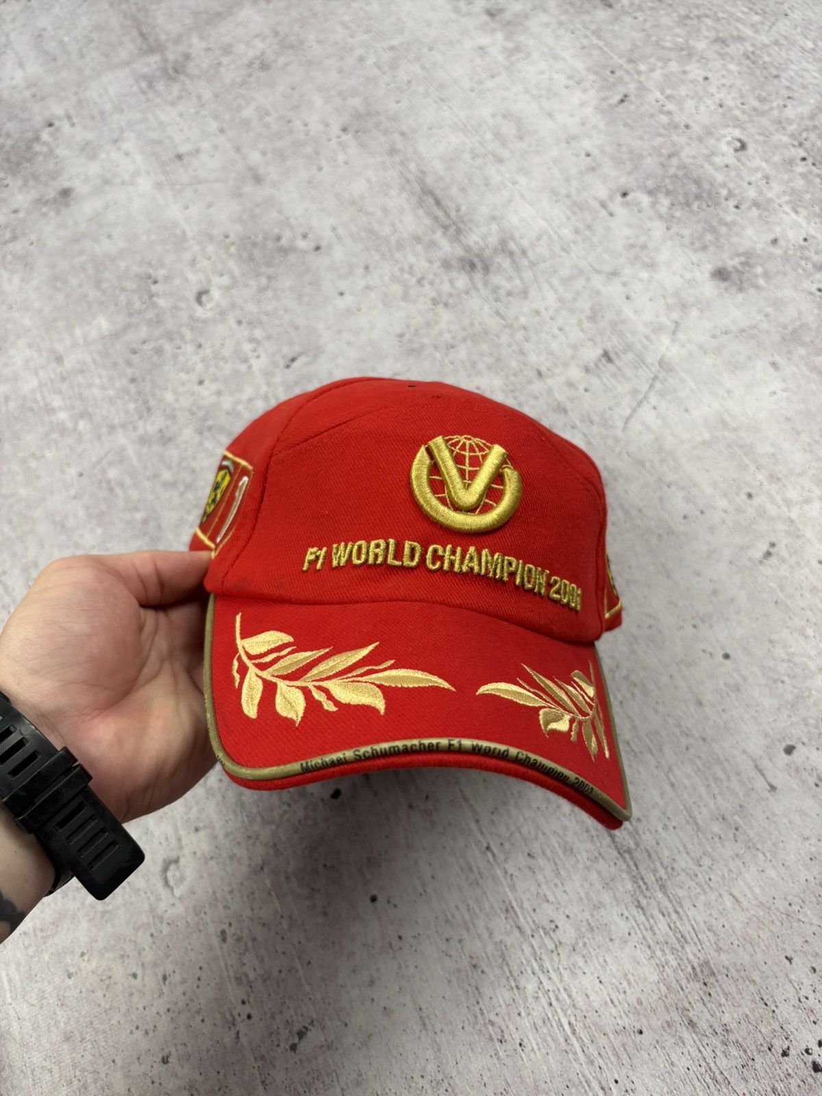 Ferrari Formula 1 x Michael Schumacher 2001 vintage cap One Size Size ONE SIZE - 1 Thumbnail