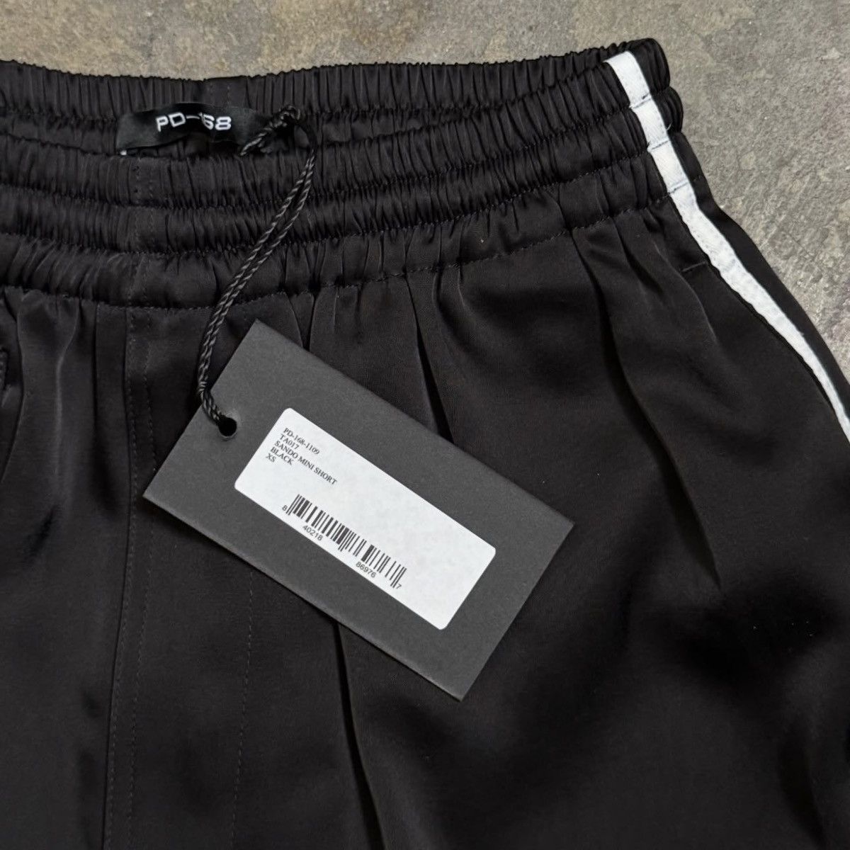 Peter Do PETER DO PD NWT SANDO MINI SHORT - BLACK - XS Size 25" / US 0 / IT 36 - 3 Thumbnail
