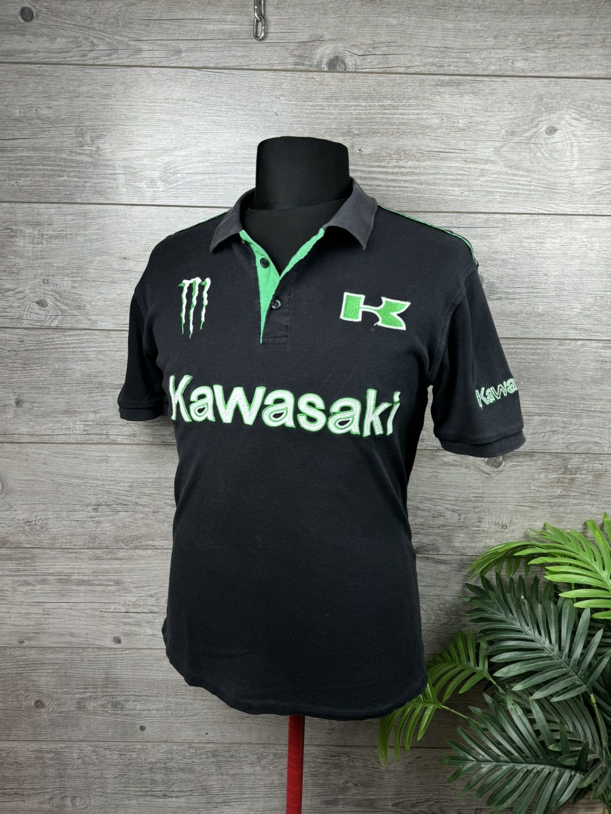 Japanese Brand × NASCAR Polo Kawasaki Moto Racing size XL Size US XL / EU 56 / 4 - 4 Thumbnail