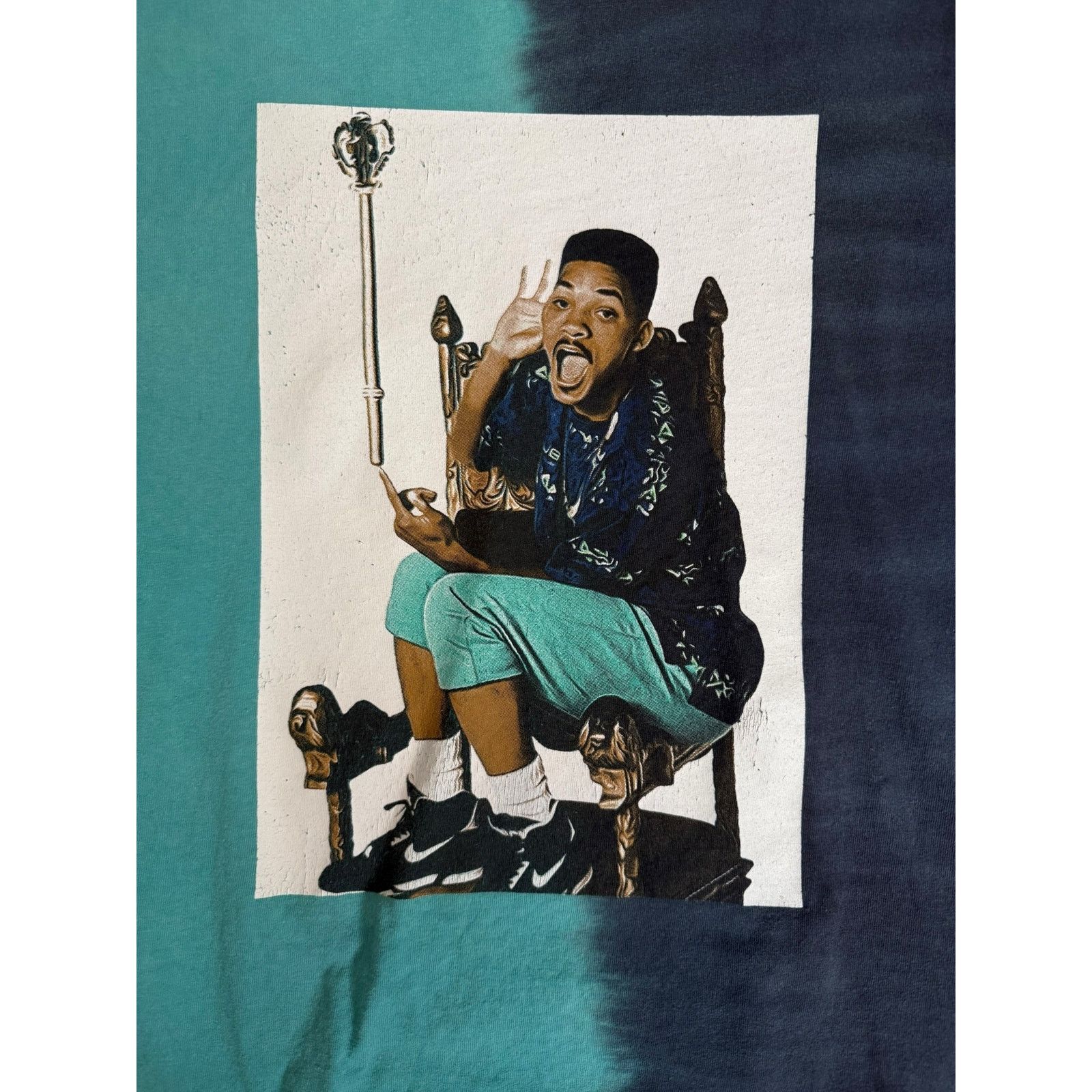 Other Fresh Prince Tie Dye Tee Will Smith T-Shirt Men’s Small Size US S / EU 44-46 / 1 - 2 Thumbnail