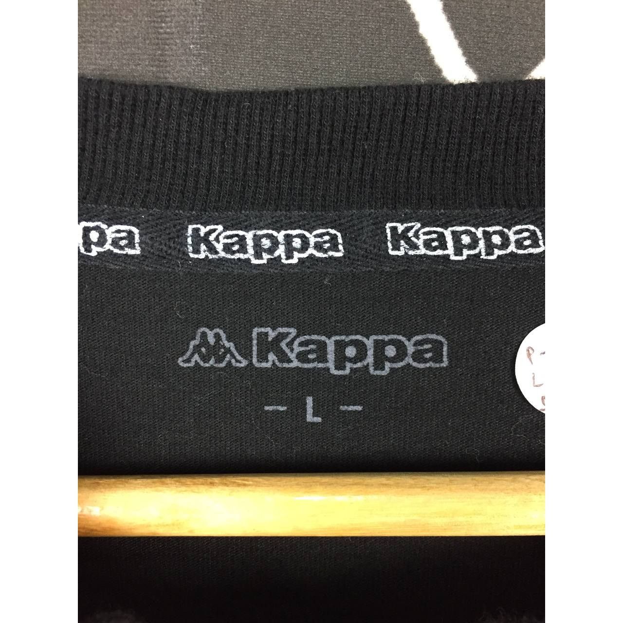 Kappa × Vintage Kappa Big Logo Side Tape long Sleeve Tee Size US M / EU 48-50 / 2 - 10 Thumbnail
