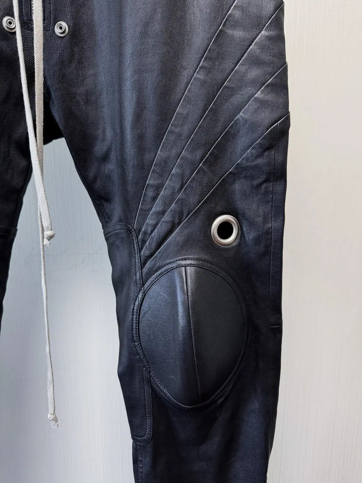 Rick Owens Rick Owens Performas leather biker jogger Size US 40 / EU 56 - 3 Thumbnail