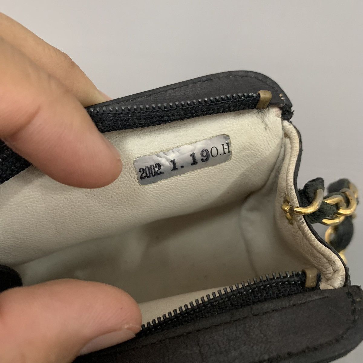 Chanel Chanel Vintage Black Mini Pochette Bag Size ONE SIZE - 16 Thumbnail