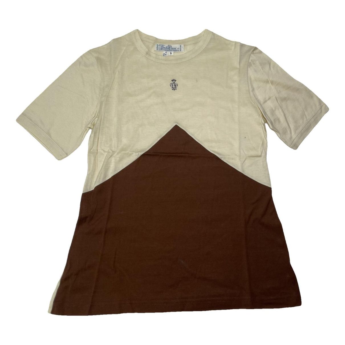 Emilio Pucci Beige Wool Top Size S / US 4 / IT 40 - 1 Thumbnail