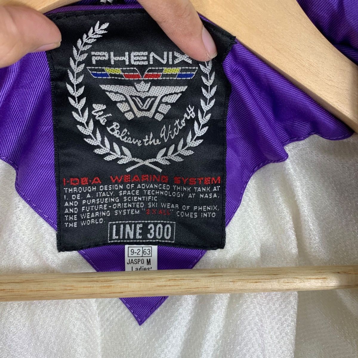 Phenix Vintage PHENIX JAPAN SKI Winter Hiking Outdoor Purple Jacket Size M / US 6-8 / IT 42-44 - 11 Thumbnail