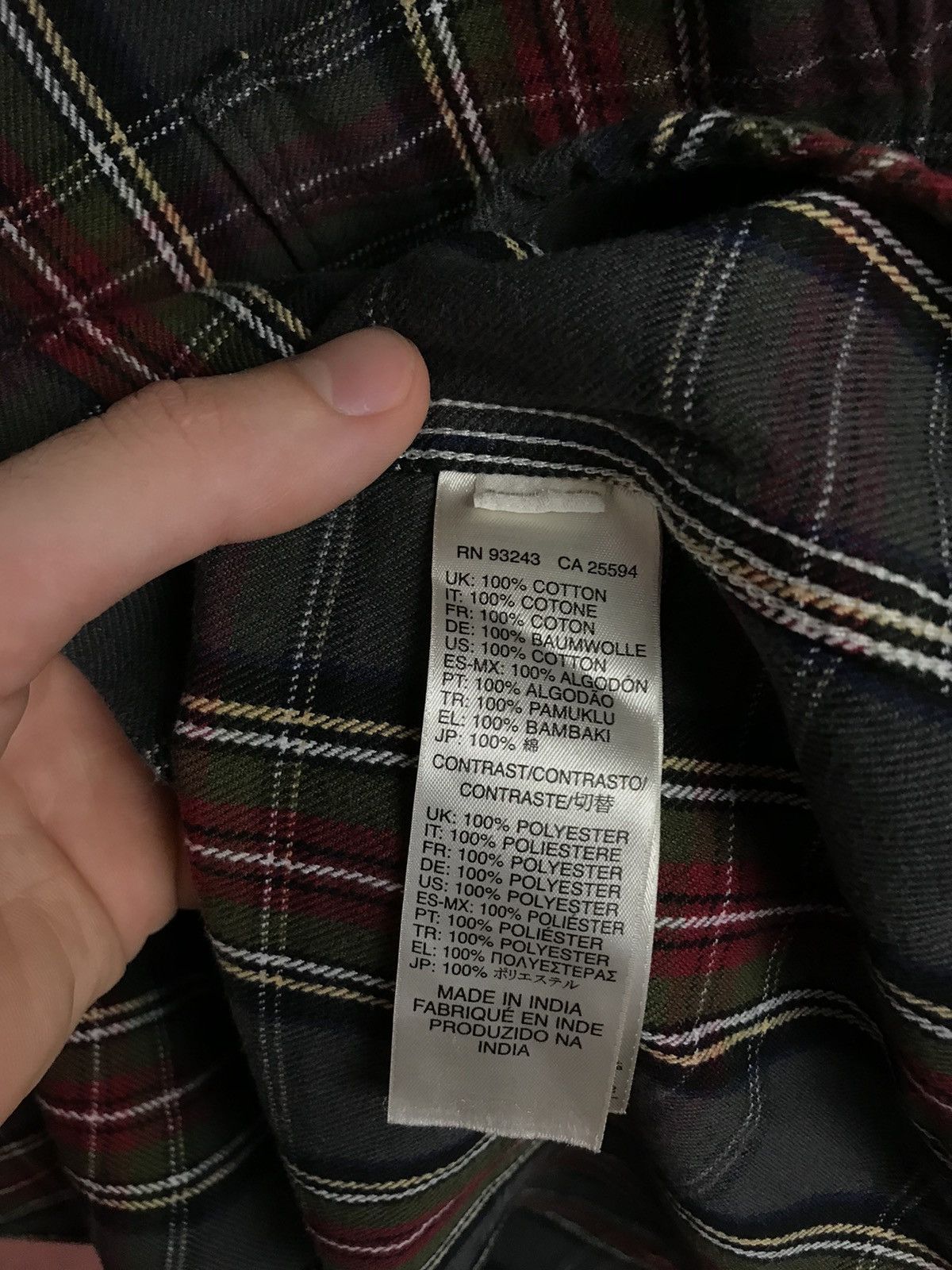 Diesel Vintage Diesel streetwear flannel shirt Size US L / EU 52-54 / 3 - 7 Thumbnail