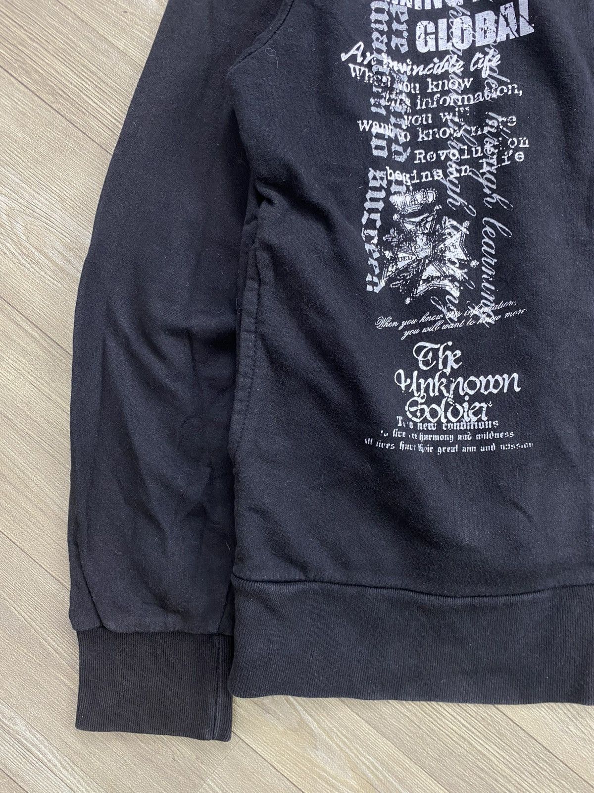 14th Addiction Collins Skulls Cross Ifsixwasnine Lgb Style Fur Zip Hoodie Size US M / EU 48-50 / 2 - 8 Thumbnail