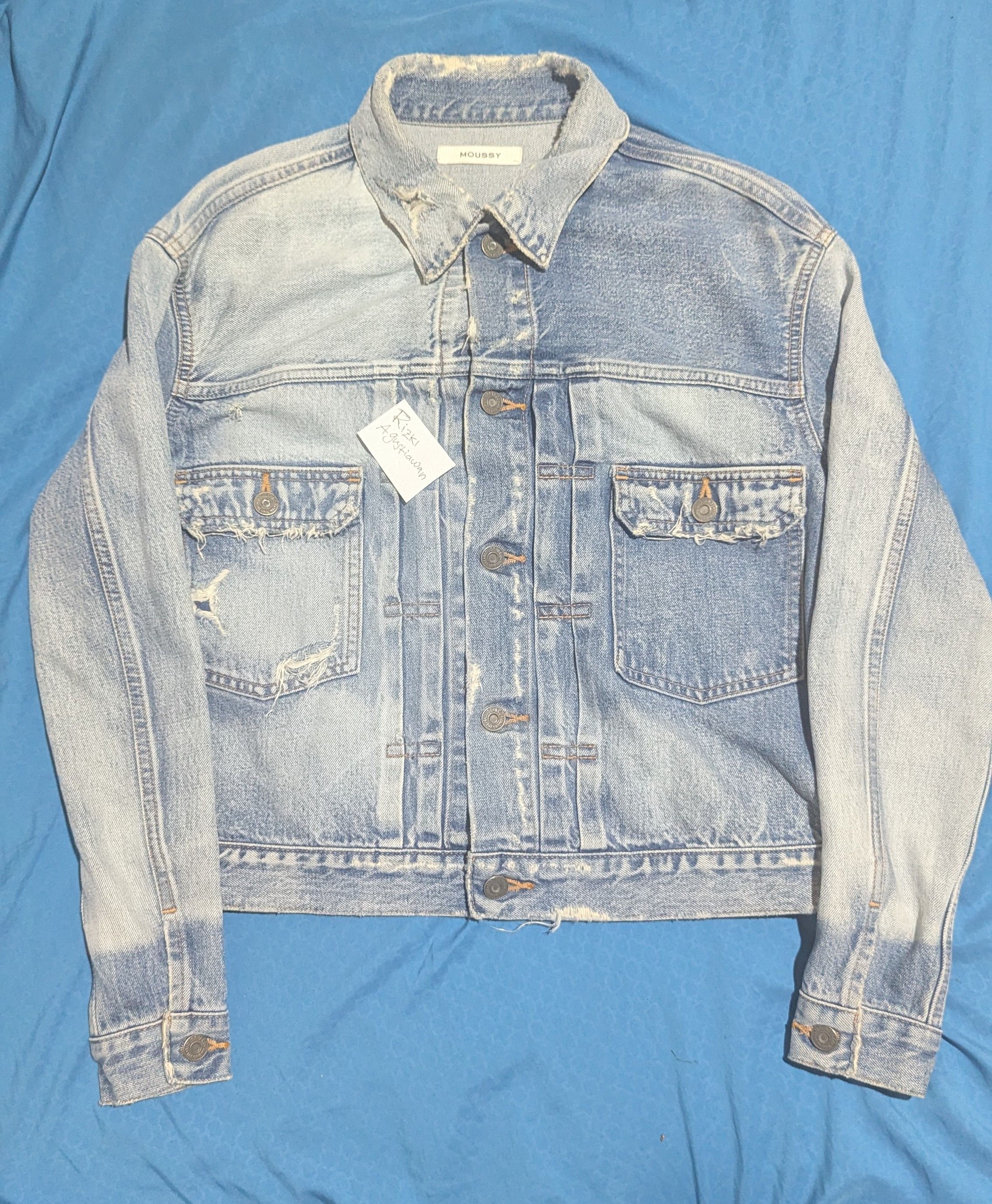 MOUSSY Moussy Faded Denim Jacket Type 2 Size M / US 6-8 / IT 42-44 - 1 Thumbnail
