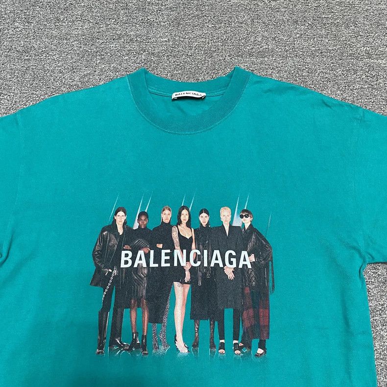 Balenciaga Balenciaga Band Portrait Short Sleeve Size US XS / EU 42 / 0 - 4 Thumbnail